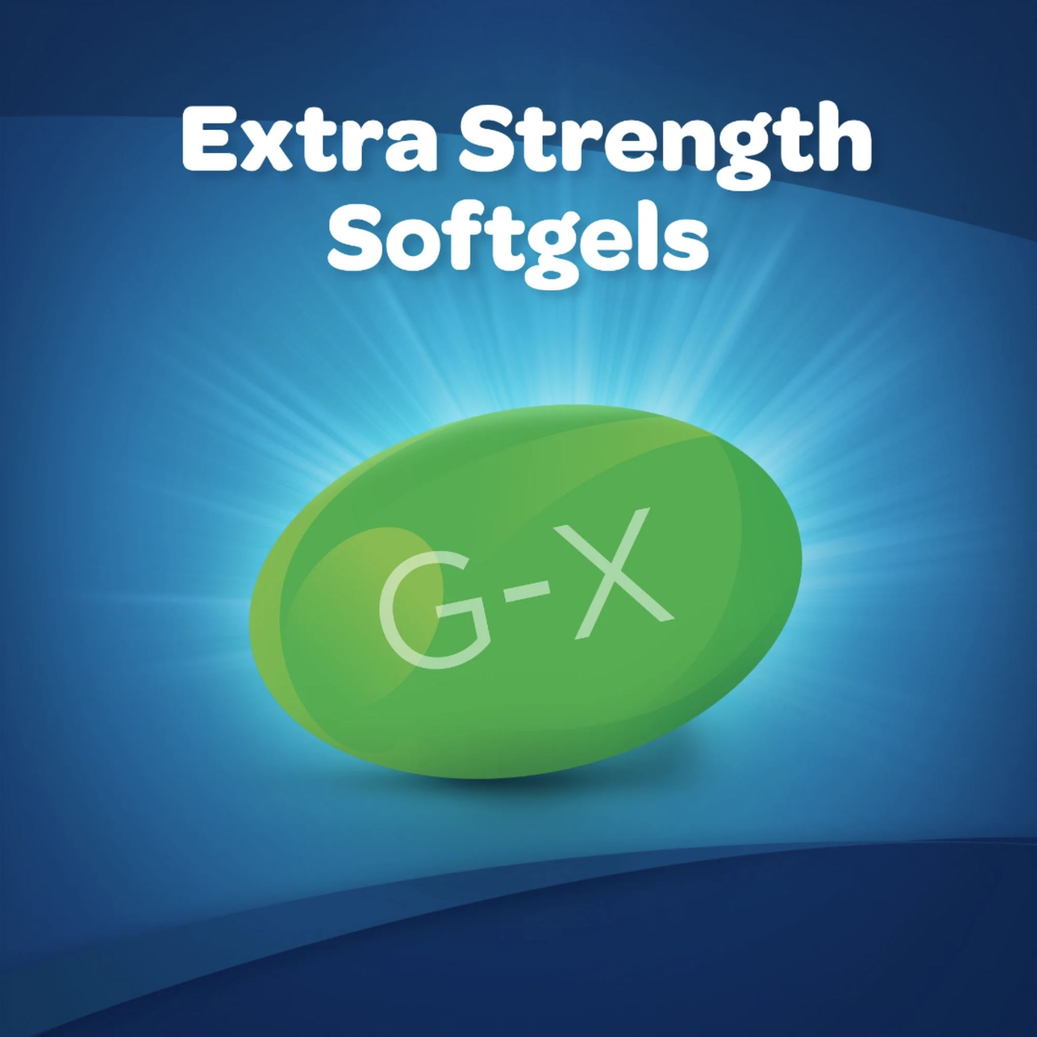 Gas-X Extra Strength Softgels With Simethicone 125 mg for Gas Relief - 10 Count