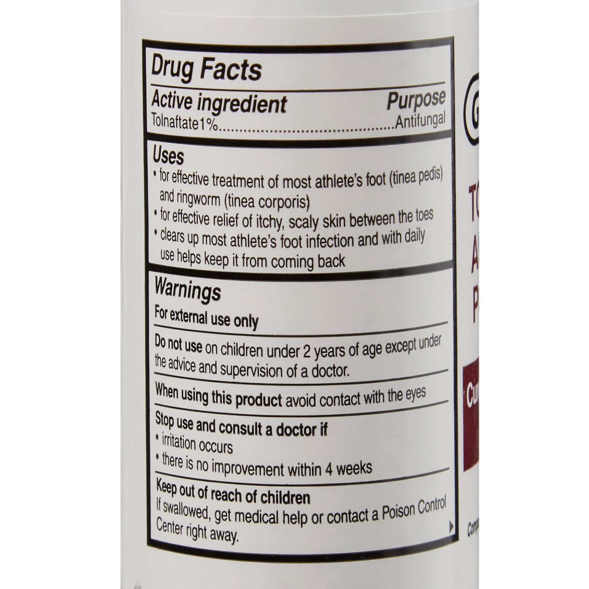 Geri-Care, Tolnaftate Antifungal Foot Powder, Effective Treatment for Athlete’s Foot, 1.5 oz