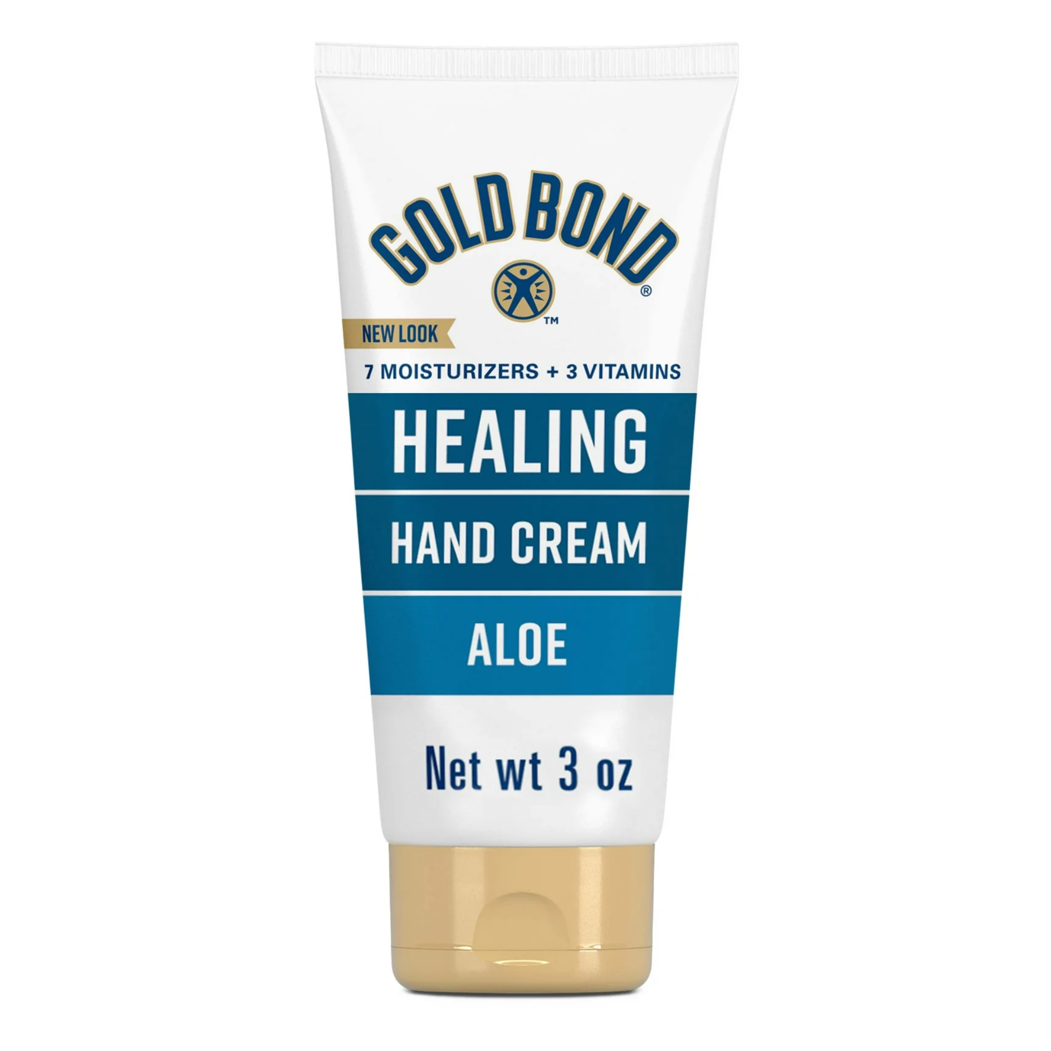 Gold Bond, Healing Hydrating Moisturizer, Nourishing Hand, Face & Body Lotion for Dry to Extra Dry Skin, 3 oz Tube - Pharmaful