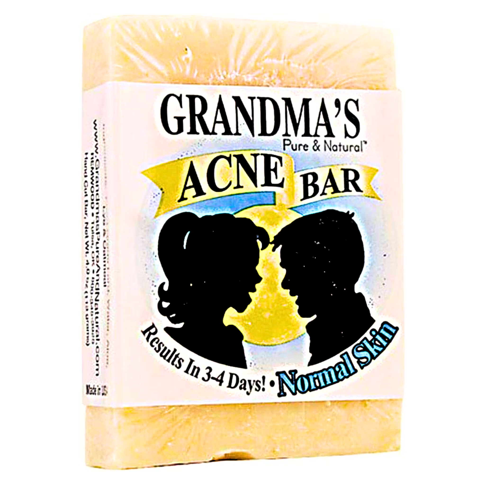 Grandma's Pure & Natural, Secrets of Suzanne Acne Bar, Gentle and Effective Skin Care for Acne, 4 fl oz