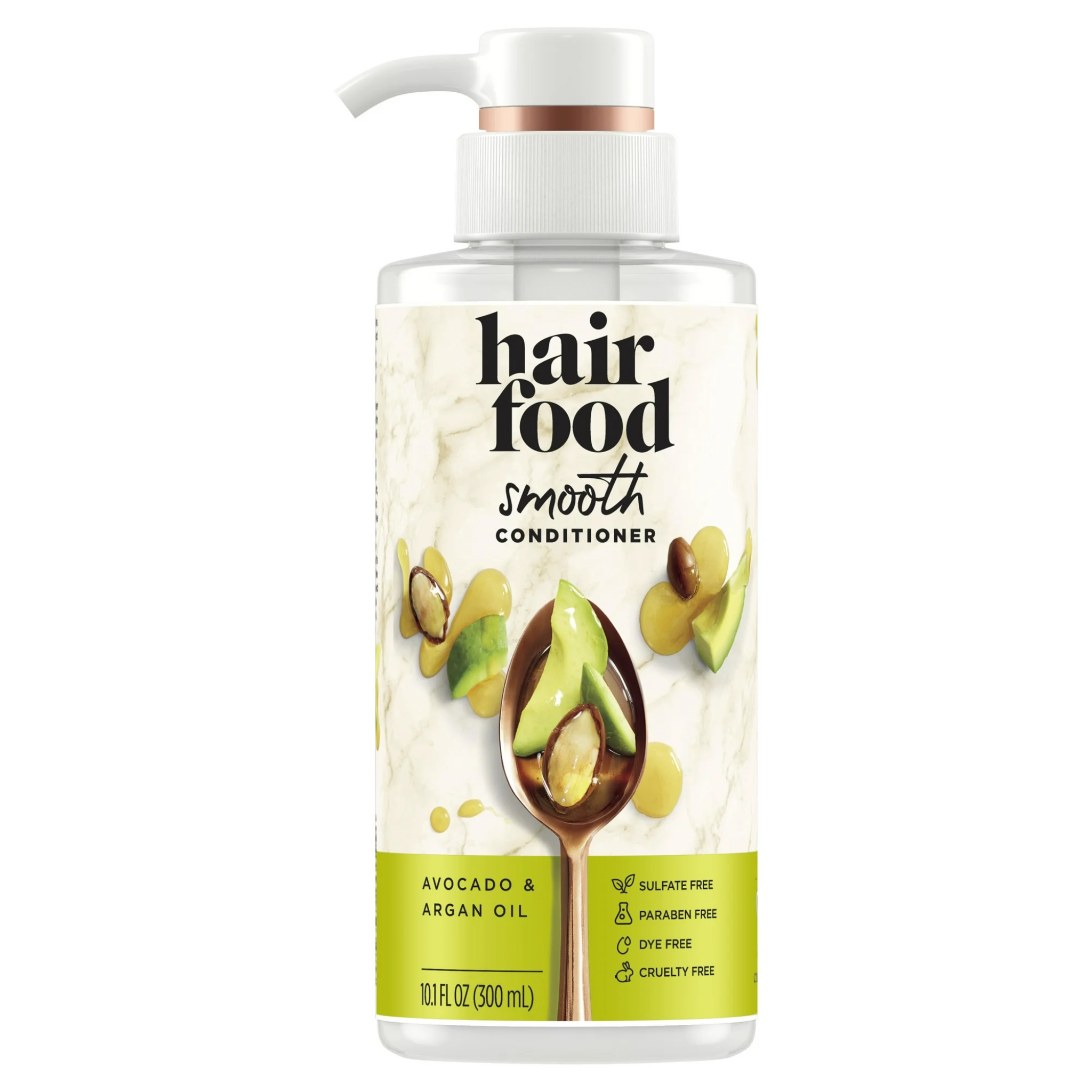 Hair Food, Smooth Moisturizing Conditioner, Avocado & Argan Oil, Sulfate-Free for Silky, Hydrated Hair, 10.1 fl oz