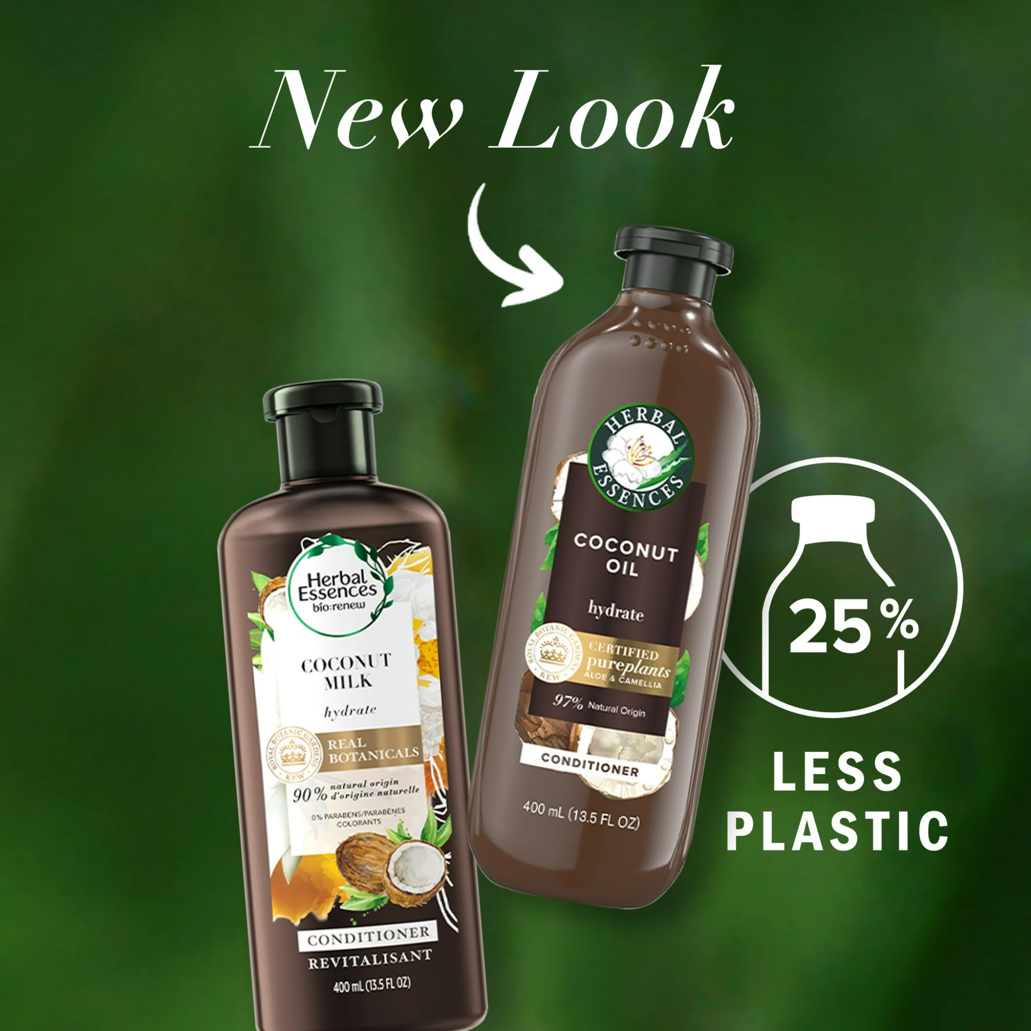 Herbal Essences, Coconut Oil Hydrating Conditioner, Nourishing and Moisturizing for Soft and Smooth Hair, 13.5 fl oz