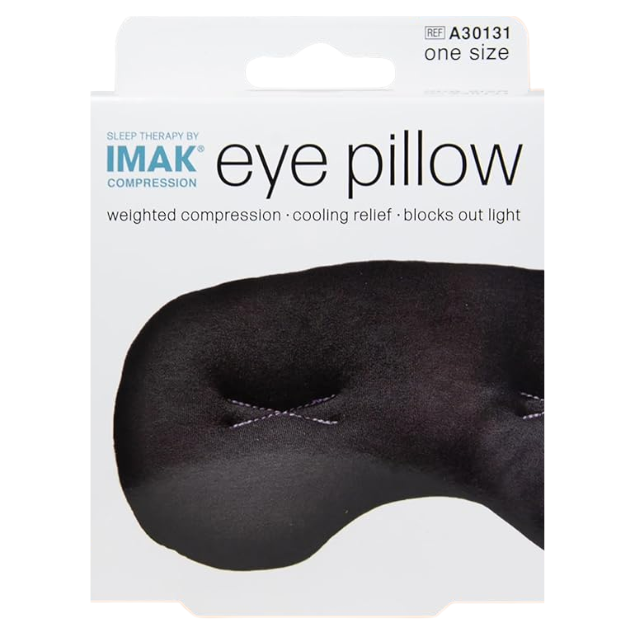 Brownmed, IMAK Eye Pillow, Sleep Mask with ErgoBeads for Headache & Migraine Relief
