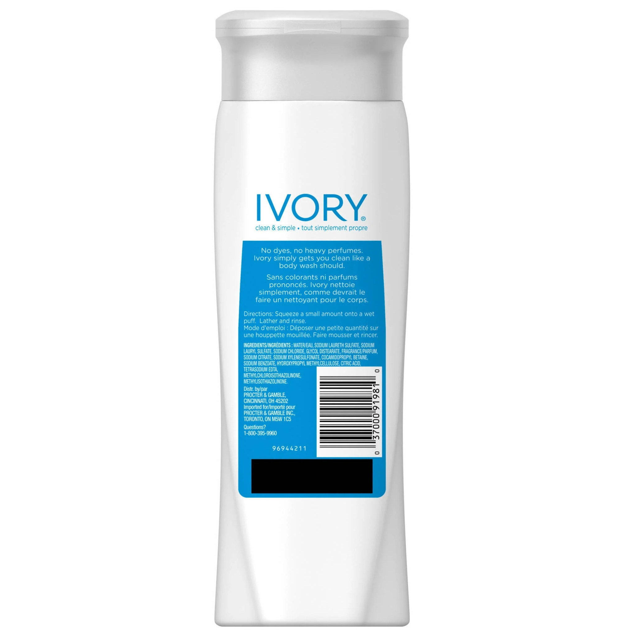 Ivory®, Mild & Gentle Body Wash, Original Scent for Soft and Refreshing Cleanse, 12 fl oz - Pharmaful