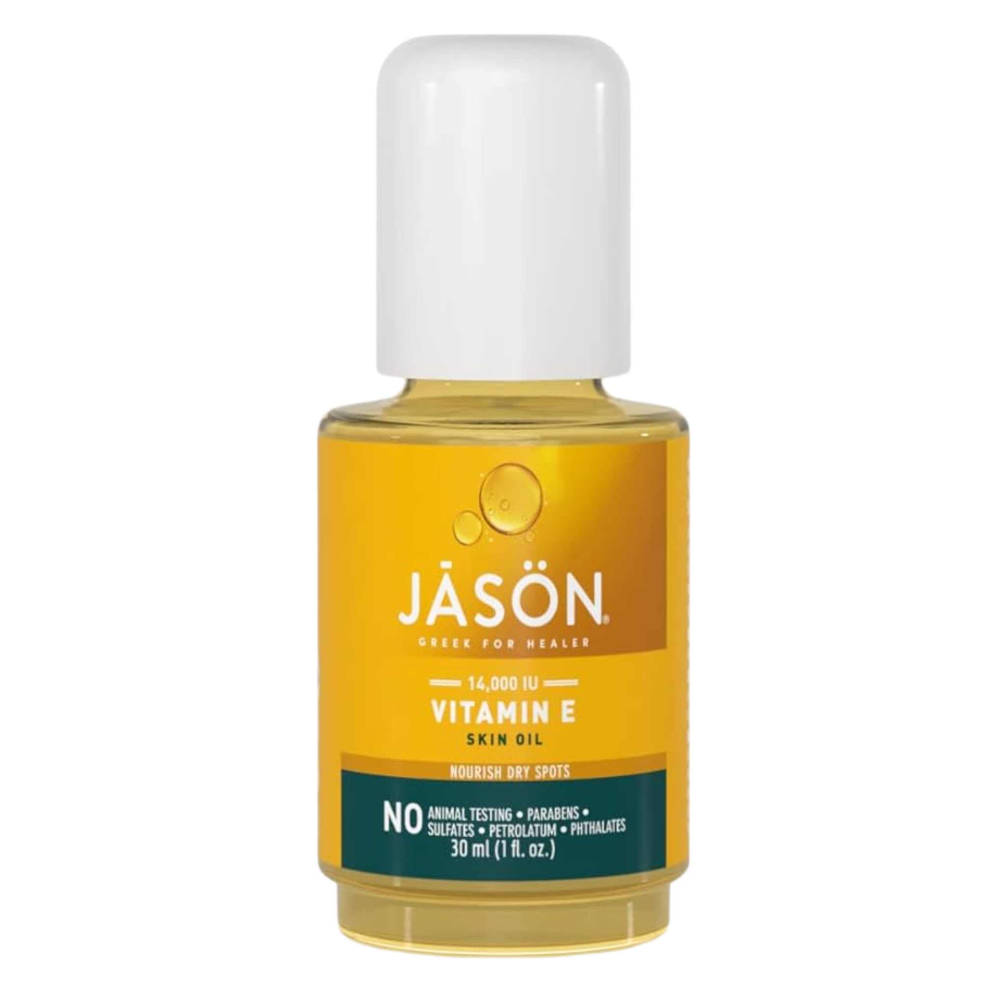 JASON, Vitamin E Moisturizing Oil, Nourishing Care for Dry Areas, Antioxidant-Rich Formula, 14,000 IU, 1 Fluid Ounce (Pack of 3)