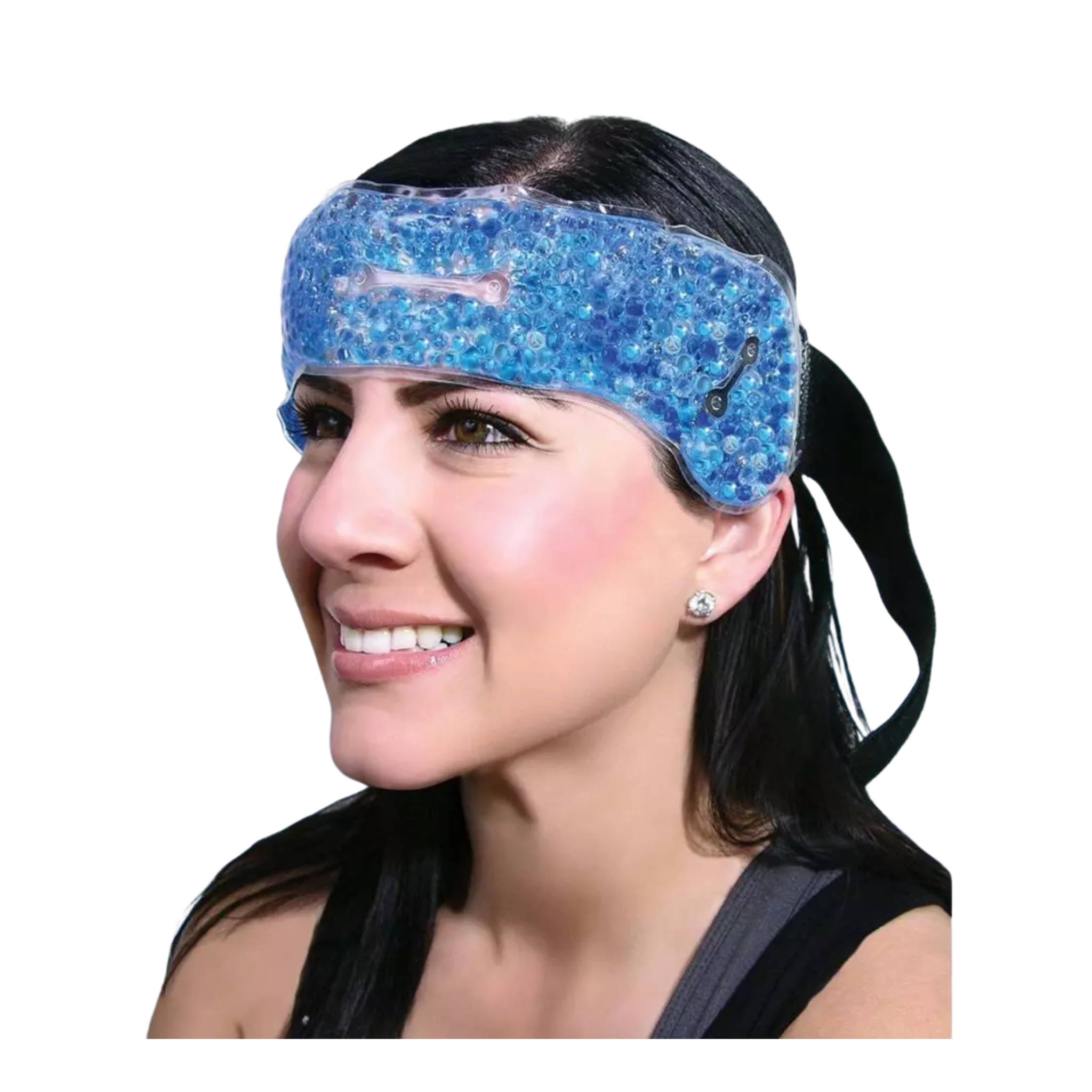 Jobar International, Migraine Relief Wrap, Reusable Hot & Cold Therapy for Headache Comfort