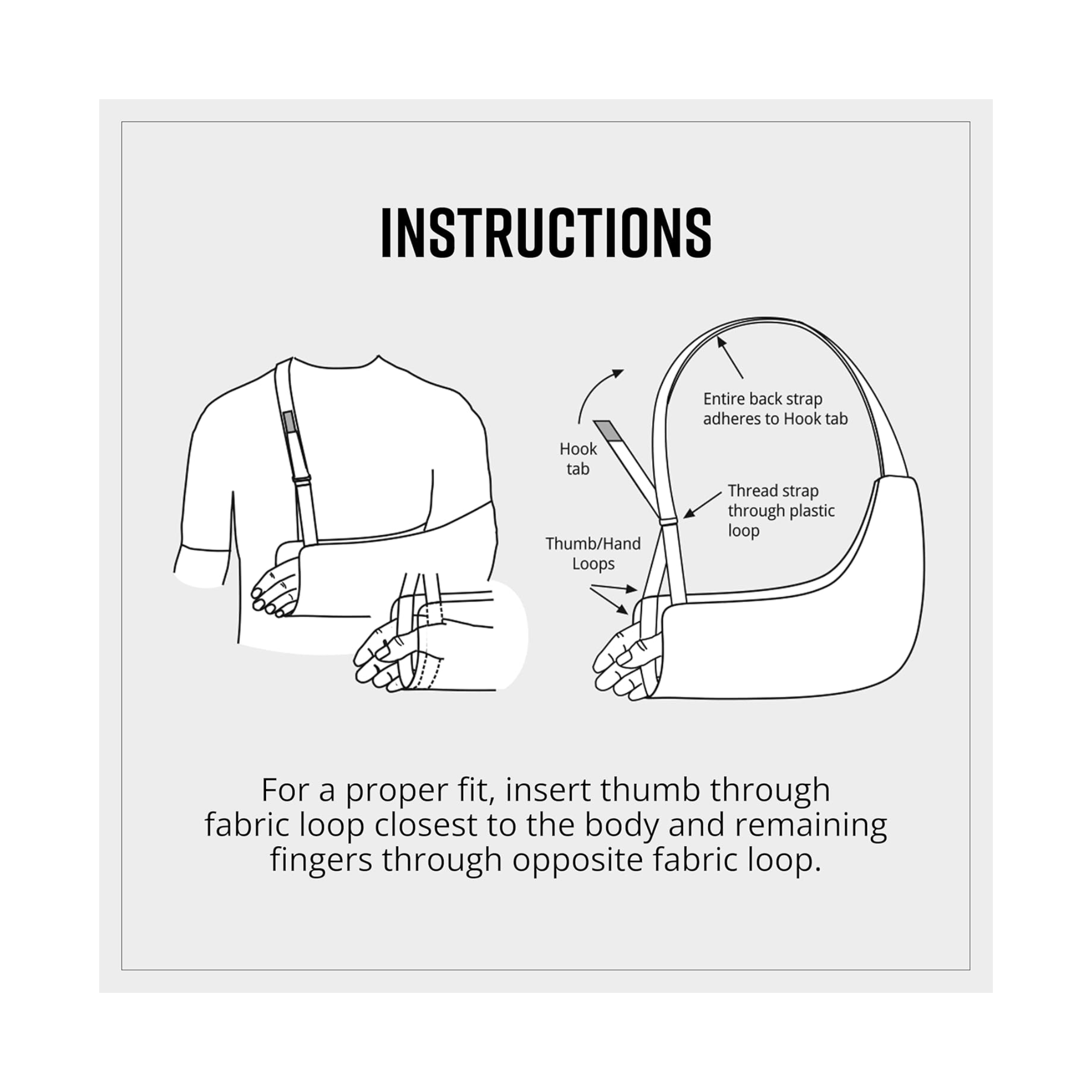 Joslin, Ultimate Arm Sling, Adjustable Support for Arm & Shoulder Stability