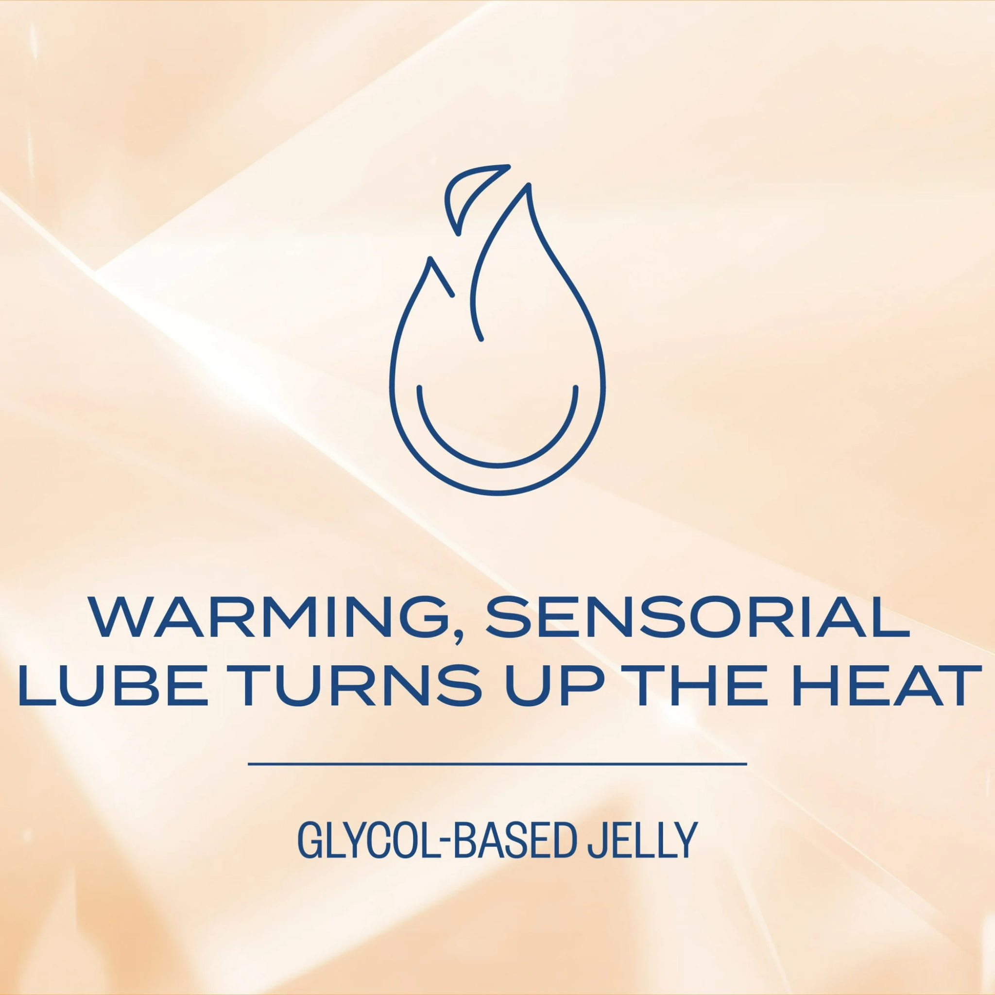 K-Y Warming Jelly Lube, Sensorial Personal Lubricant, Glycol Based Formula, Safe to Use with Latex Condoms, For Men, Women and Couples, 2.5 FL OZ