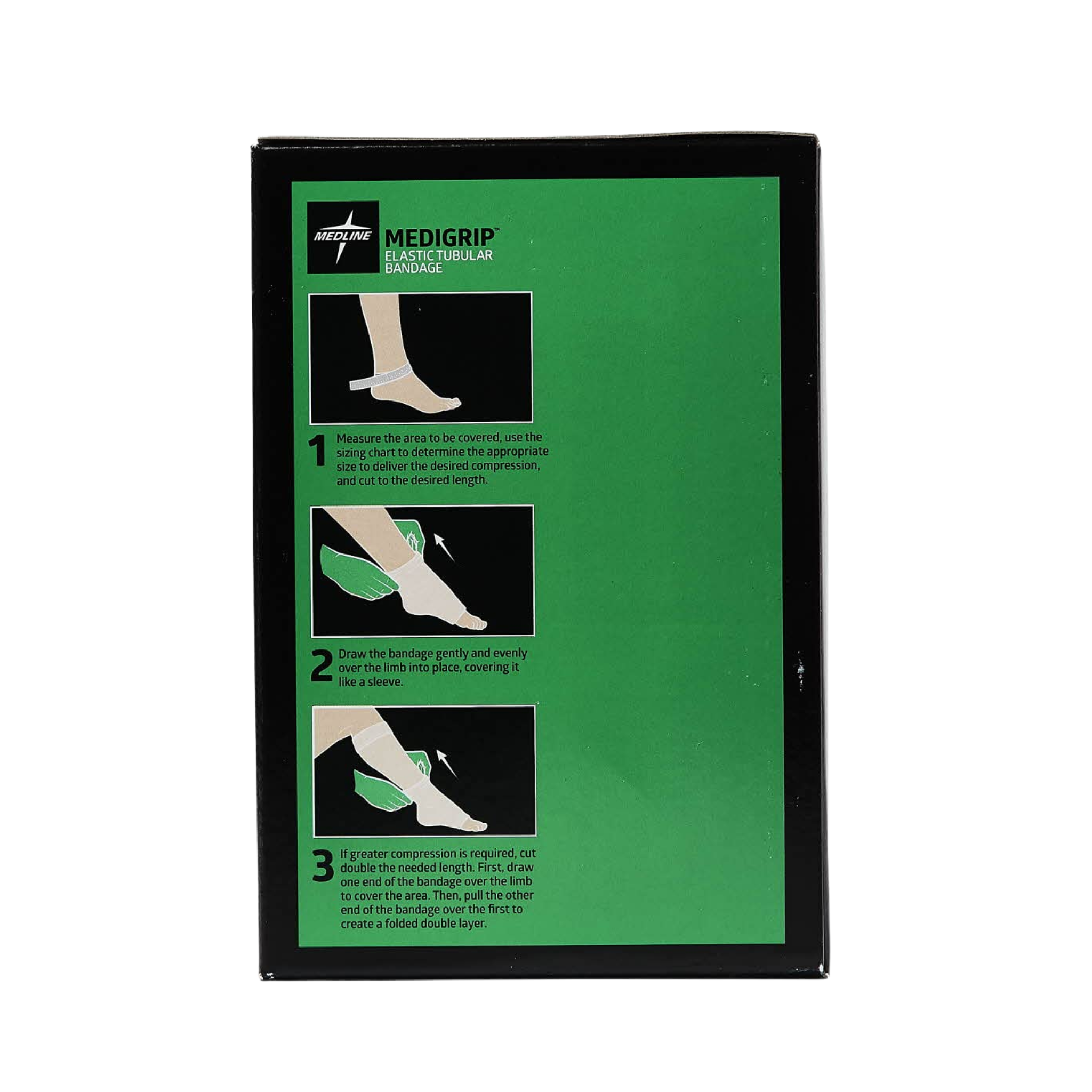Medline, Medigrip Elastic Tubular Bandages, High Compression Support for Large Thighs, Size G