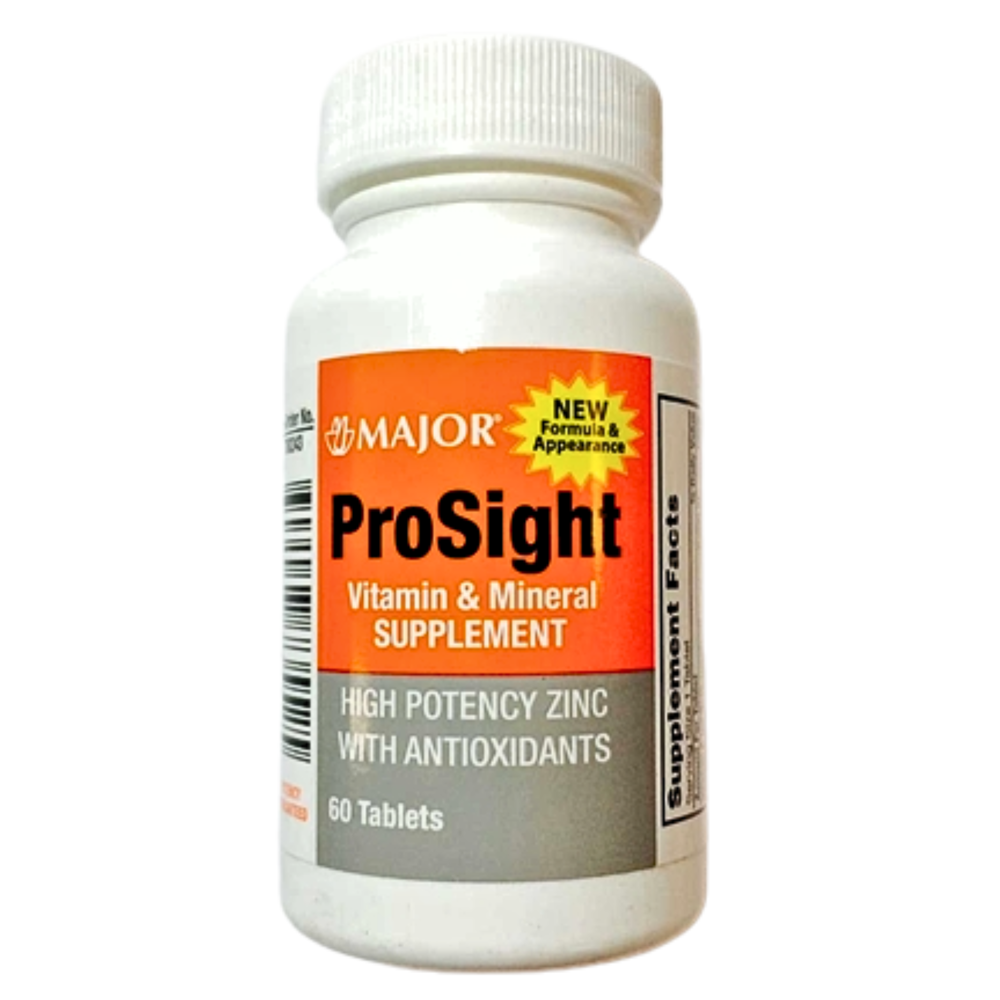 Major, ProSight Vitamin & Mineral Supplement Tablets, Eye Health Support, 60 Count