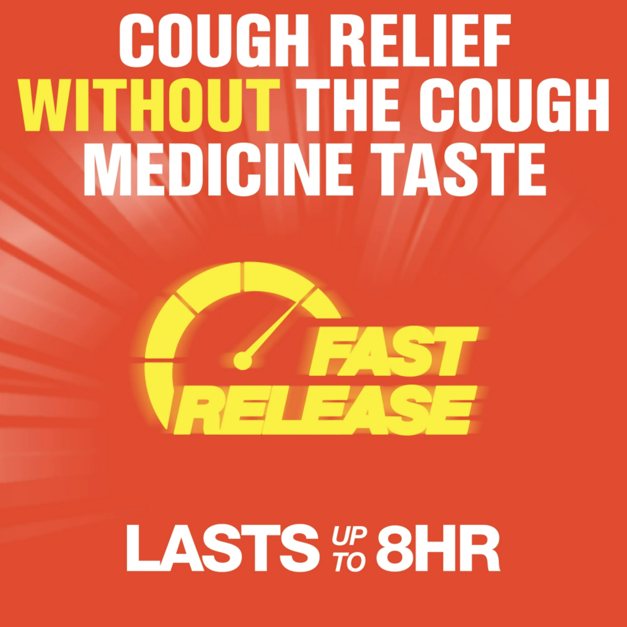 Maximum Strength Delsym Cough Suppressant, Fast Release Caplets, lasts up to 8 hour day or night, 20 count