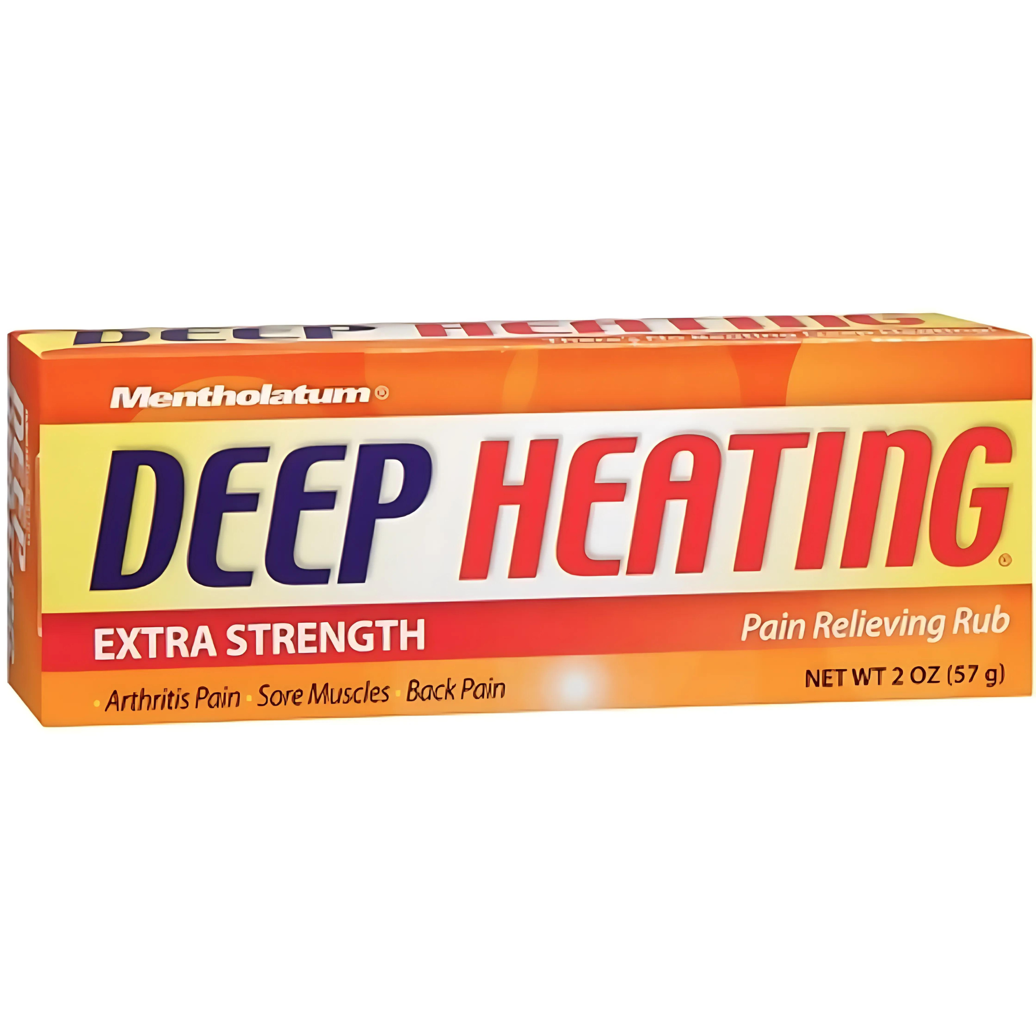 Mentholatum Deep Heating Rub 2 oz