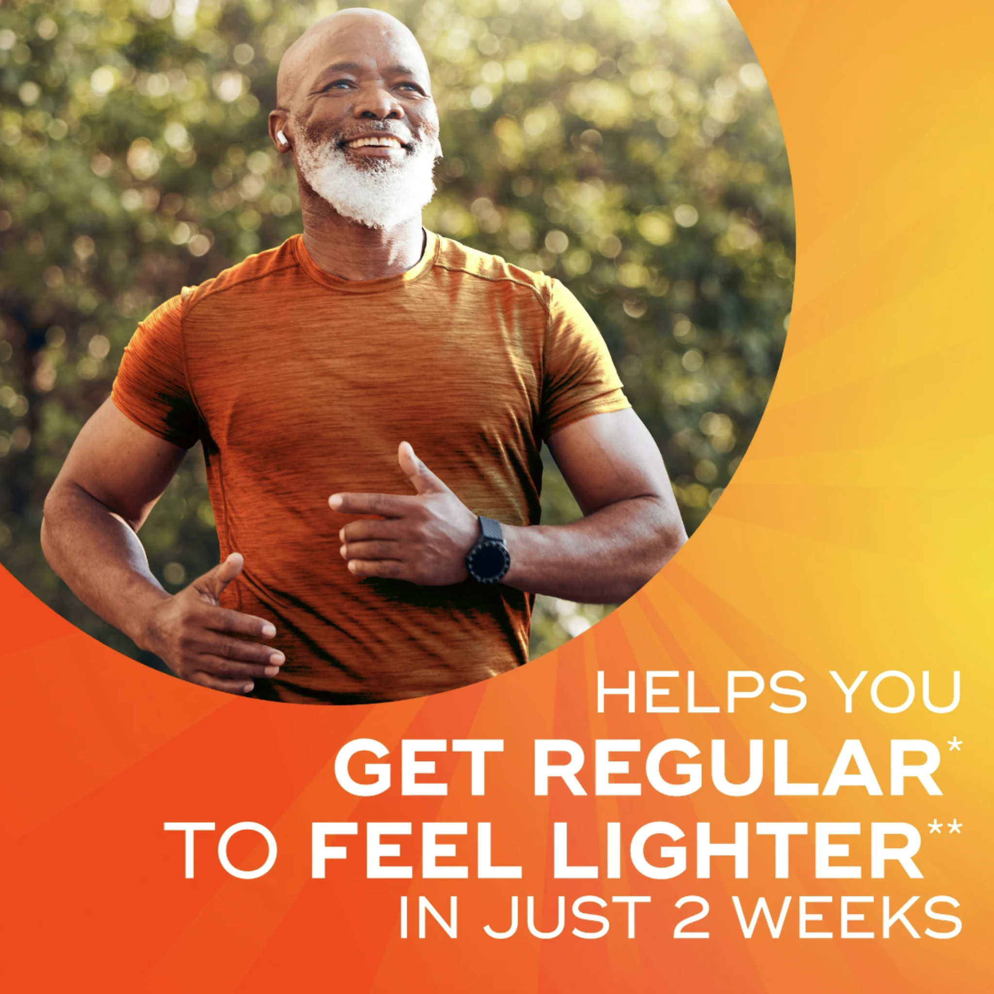 Metamucil Psyllium Husk Fiber Supplement for Digestive Health, Sugar Free, Orange, 72 Servings