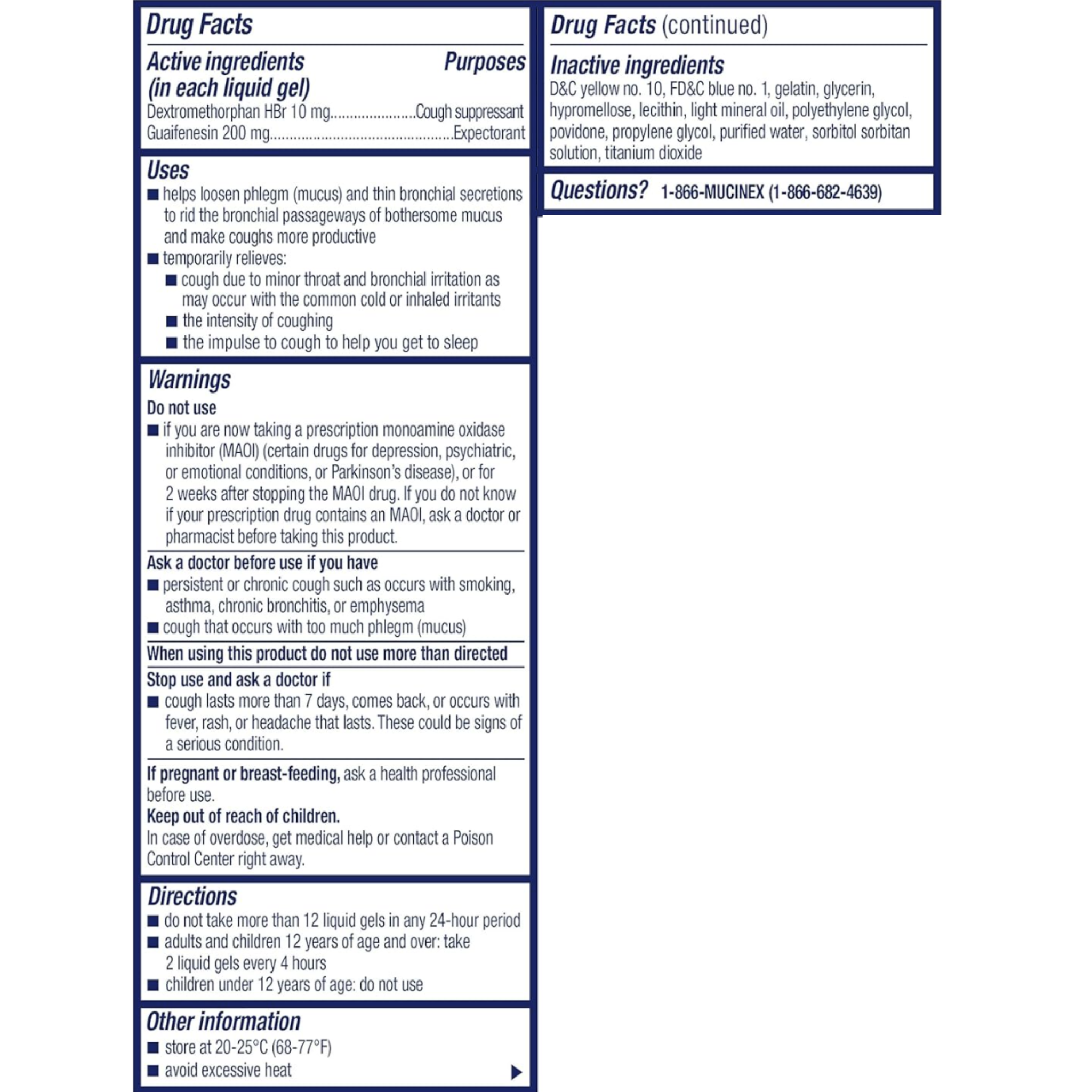 Mucinex Cough & Chest Congestion High Blood Pressure Liquid Gels, 16 ct. - Pharmaful