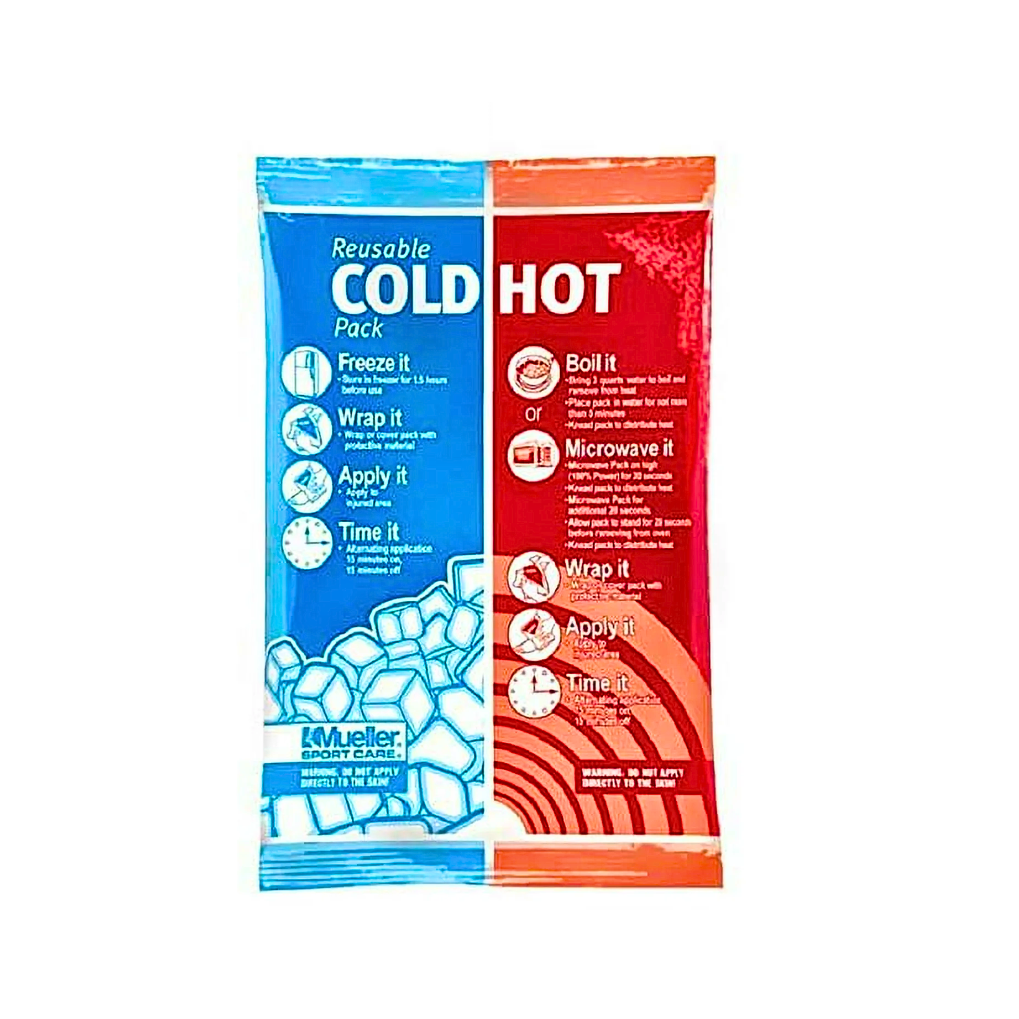 Mueller, Sport Care Reusable Cold-Hot Pack, Microwaveable Therapy for Pain Relief