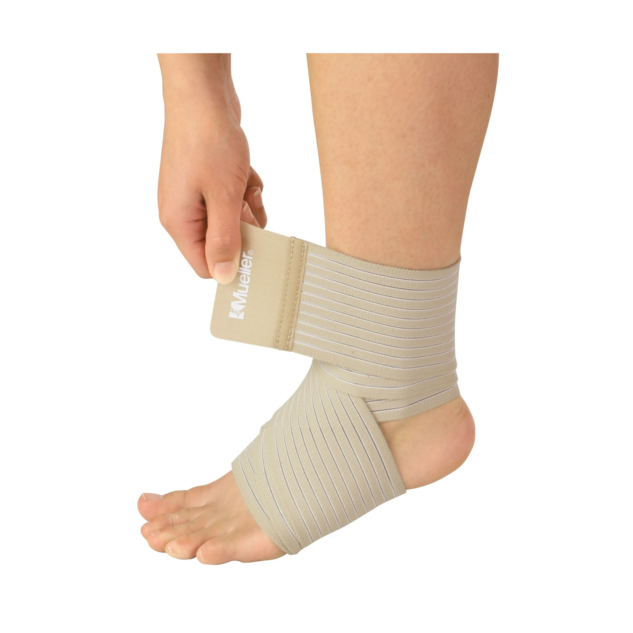 Mueller, Unisex Ankle All-Purpose Support Wrap, Breathable and Adjustable for Optimal Support, 3-Inch