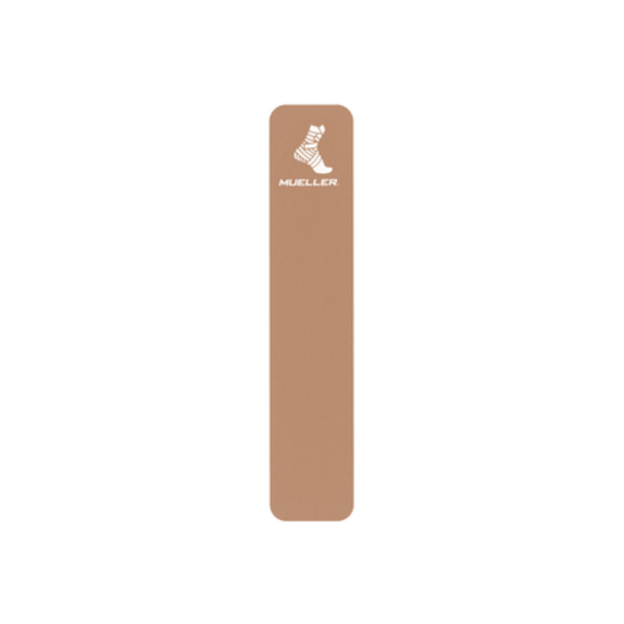 Mueller, Kinesiology Tape, Precut I-Strip Roll for Flexible Muscle Support, Beige, 20 Strips