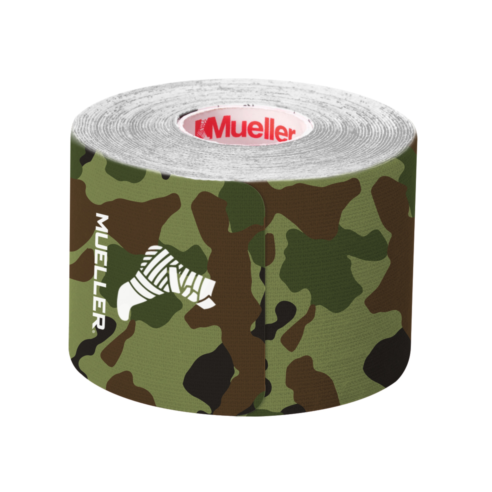 Mueller, Kinesiology Tape, Precut I-Strip Roll for Targeted Muscle Support, Green Camo, 20 Strips  Key Features: