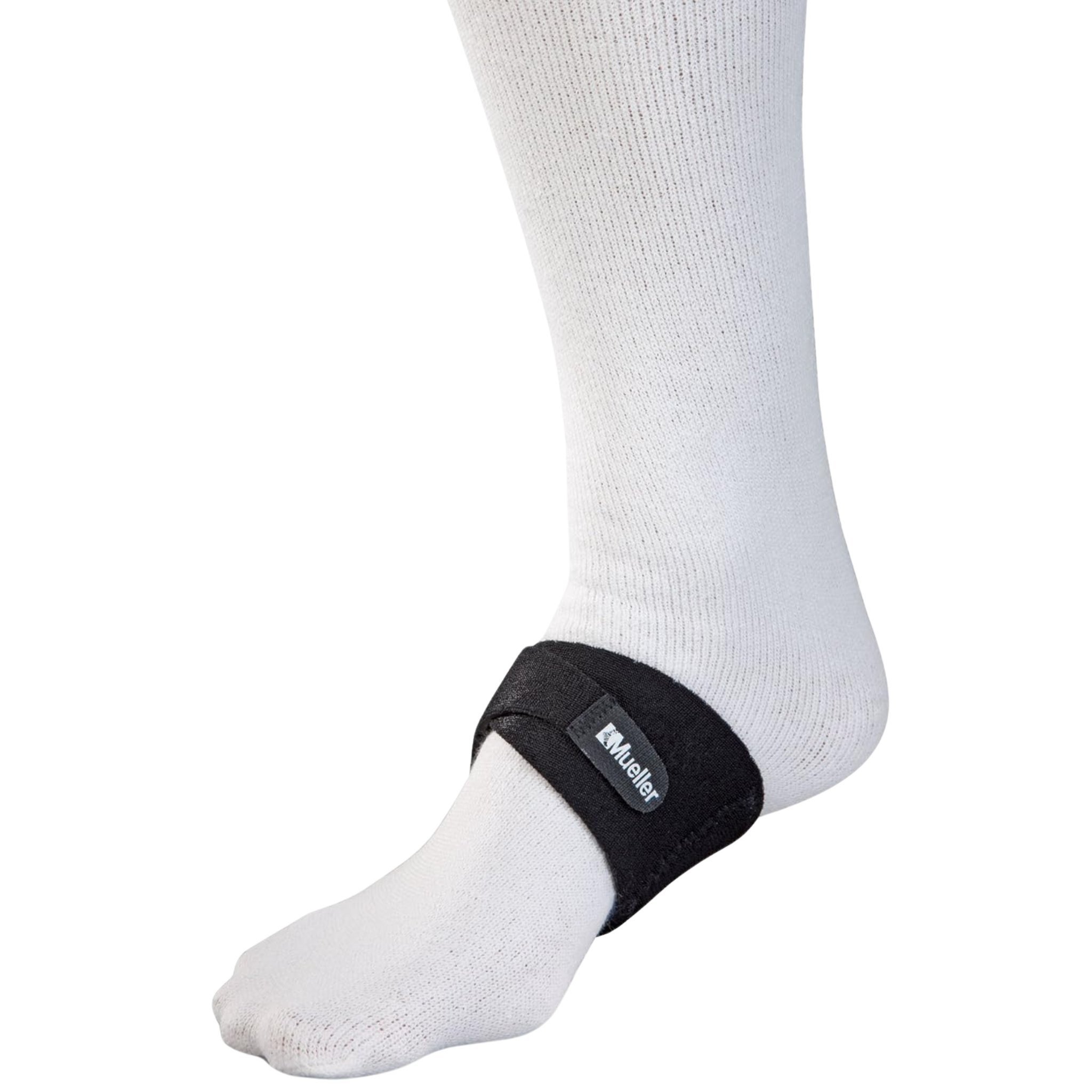 Mueller, Arch Support, Foot Pain Relief for Men and Women, Ideal for Plantar Fasciitis, Flat Feet, and High Arches, Black, One Size