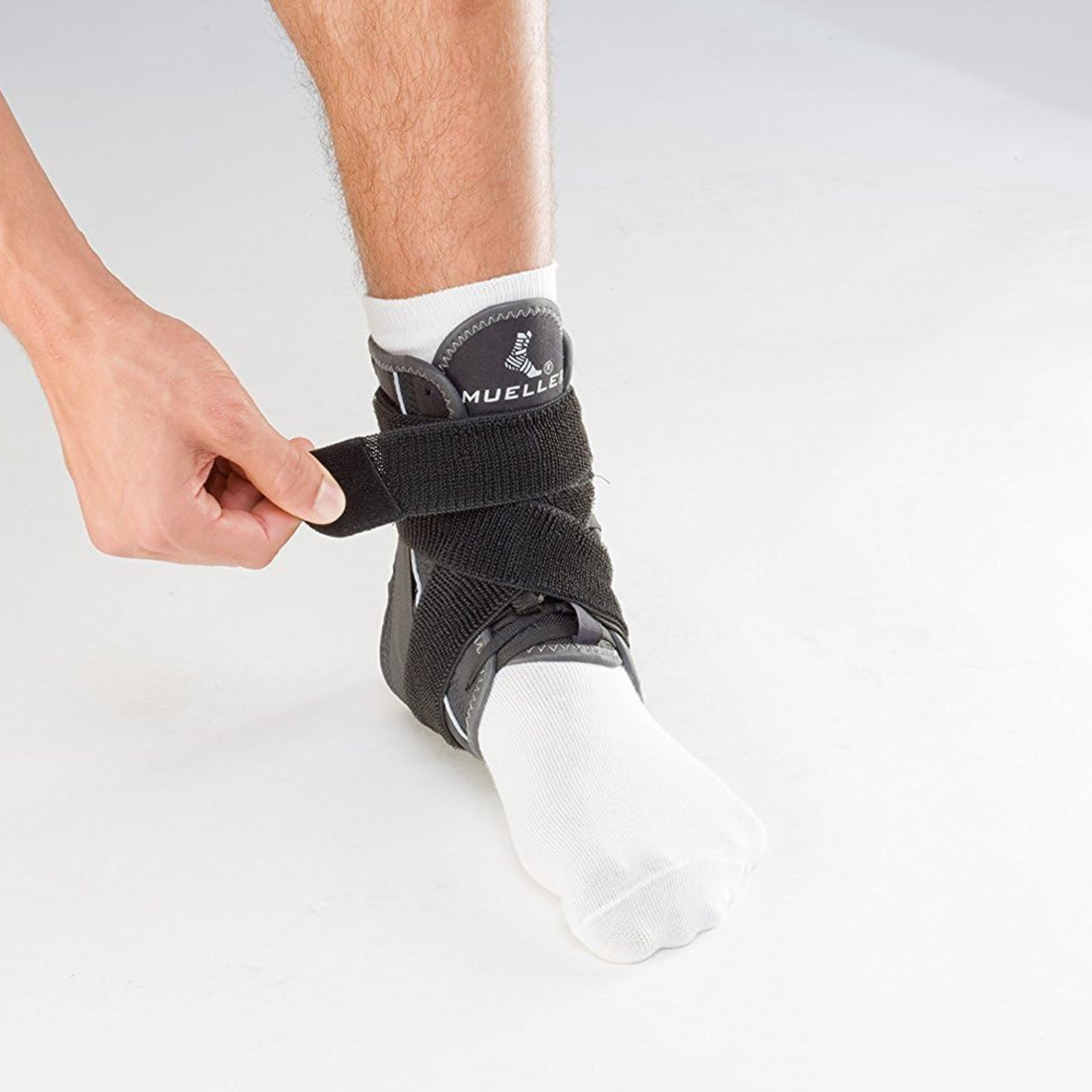 Mueller, HG80 Premium Soft Ankle Brace, Comfortable Support for Active Lifestyles, Medium