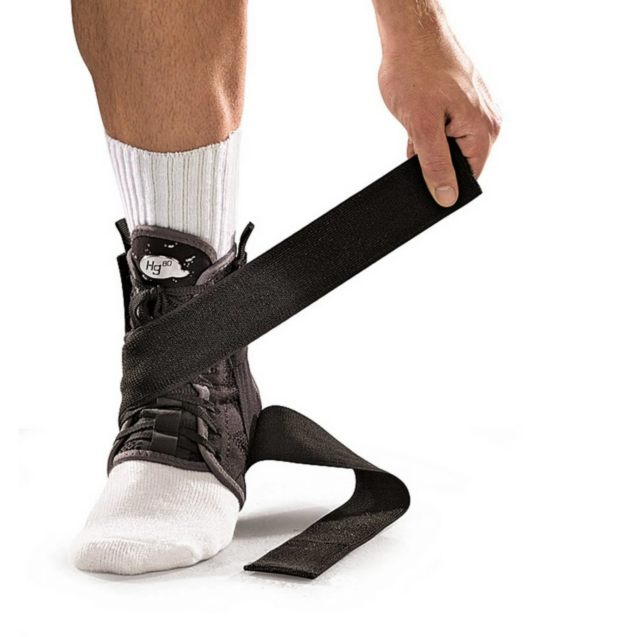 Mueller, HG80 Premium Soft Ankle Brace, Comfortable Support for Active Lifestyles, Medium