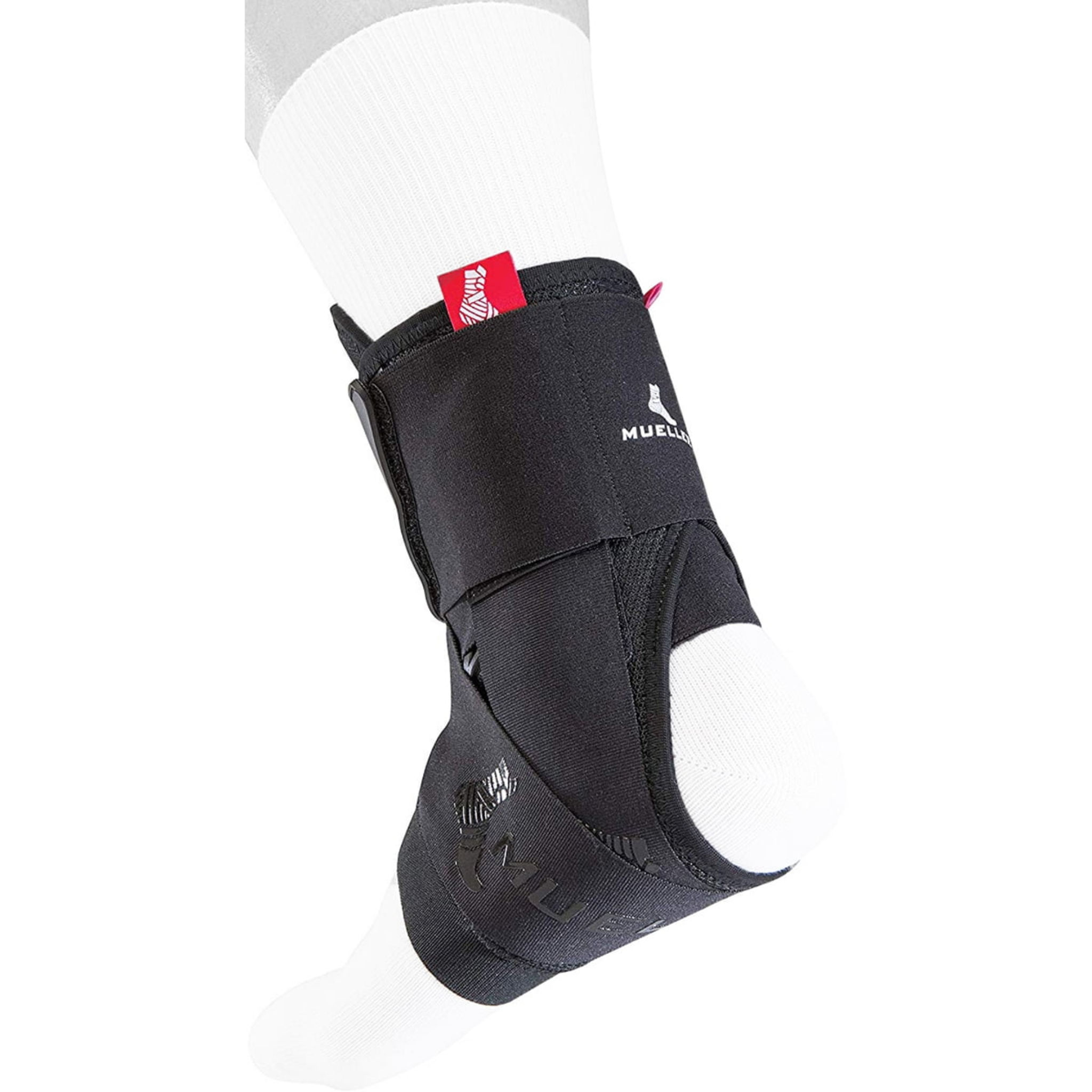 Mueller, ONE Premium Ankle Brace, Advanced Support for Ankle Stability and Comfort, Black, Small