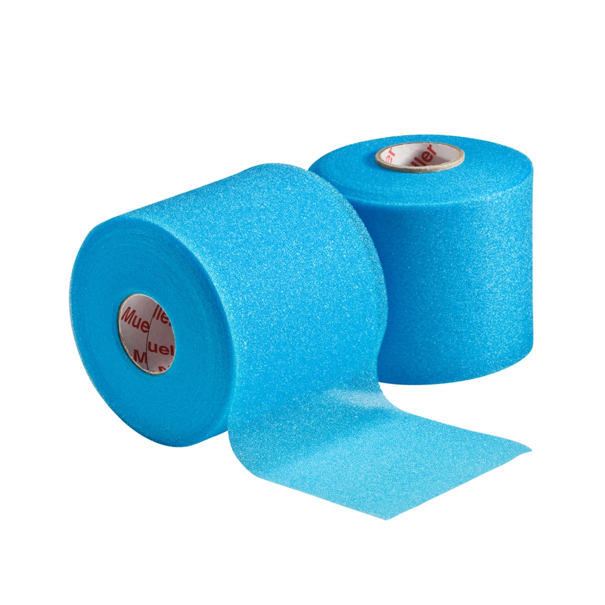 Mueller, MWrap® Pre-Taping Underwrap, Lightweight Foam for Secure & Comfortable Athletic Support, Aqua, 1 Roll