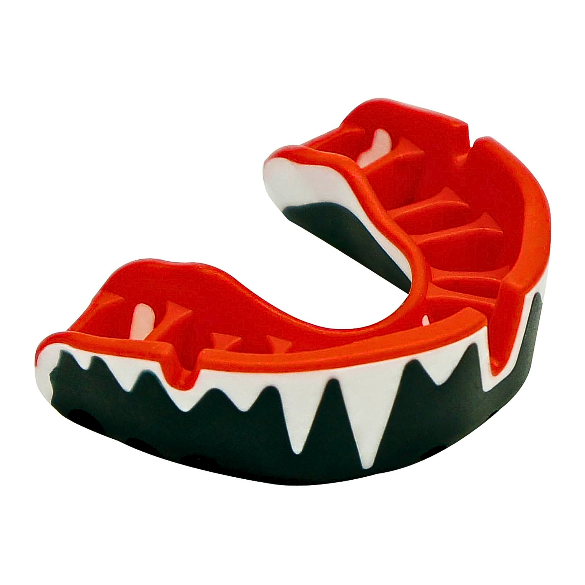Mueller, Matrix Mouthguard, Durable and Comfortable Protection for Sports, Red/Black, Adult