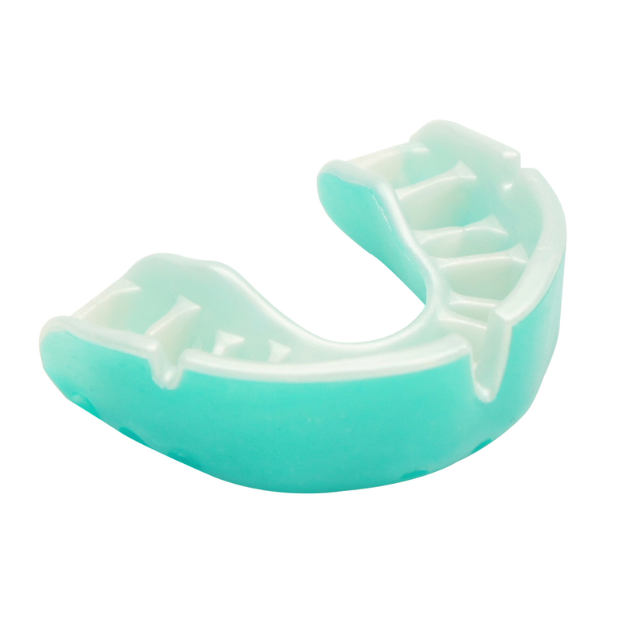 Mueller, Matrix Mouthguard, Adult Size, Moderate Protection, Self-Fit Design for Sports Safety, Aqua