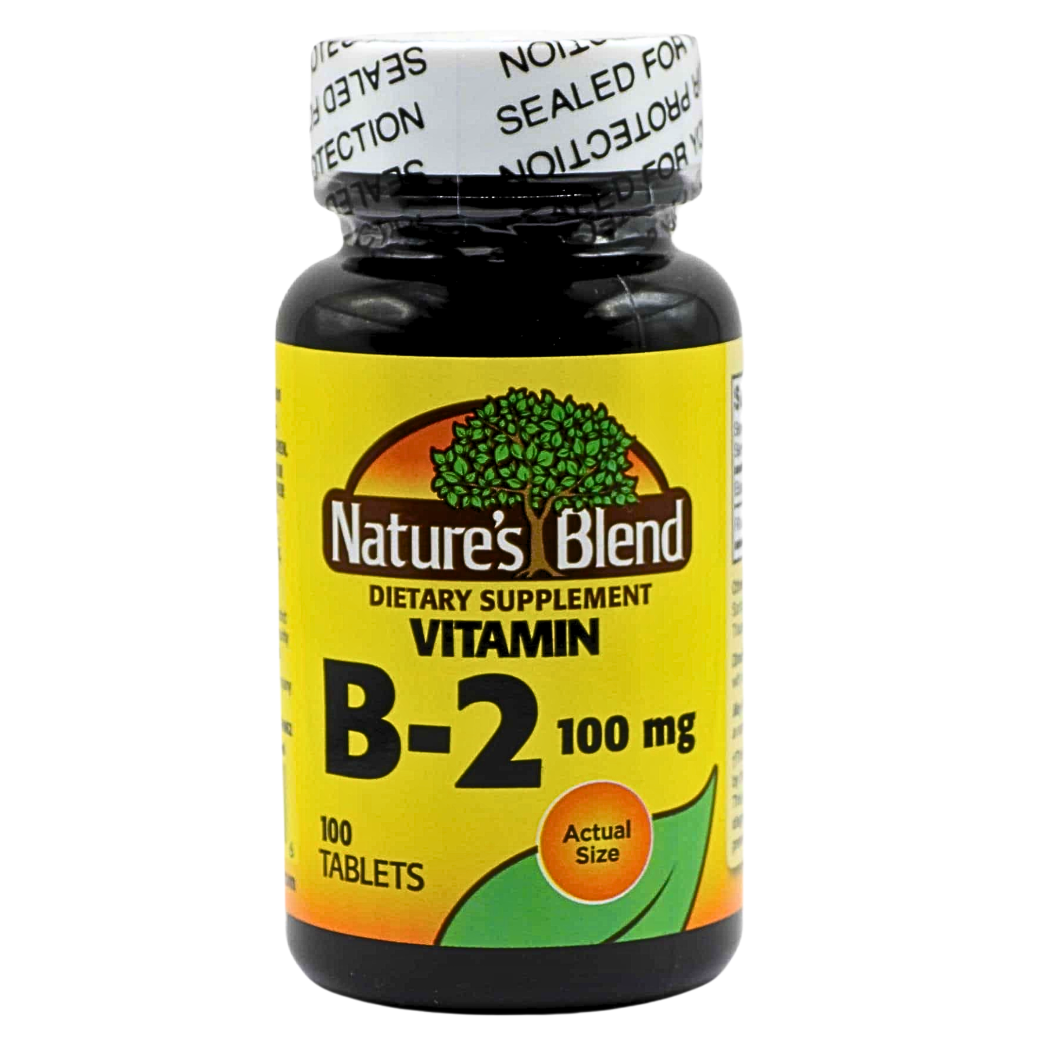 Nature’s Blend, Vitamin B-2 100 mg Tablets, Energy & Metabolism Support, 100 Count