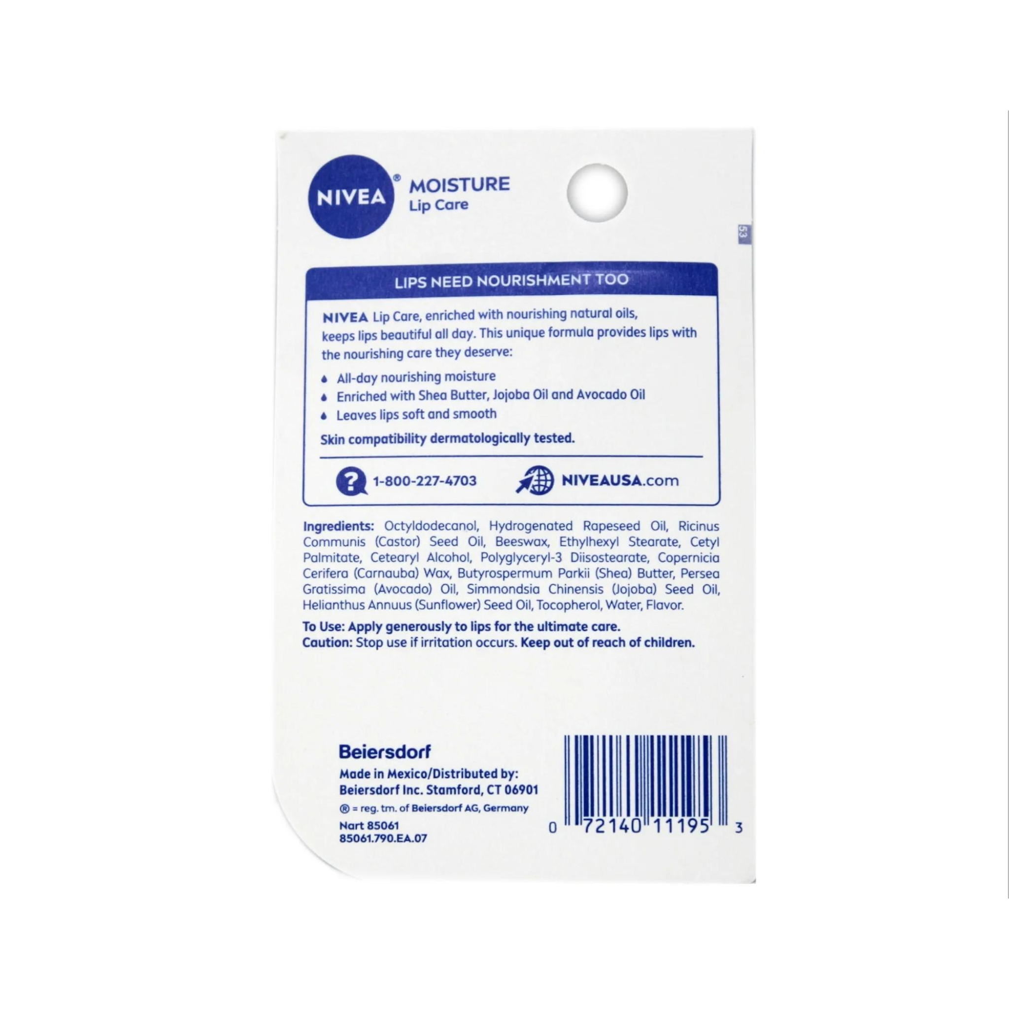 NIVEA A Kiss of Moisture Essential Lip Care 0.17 oz