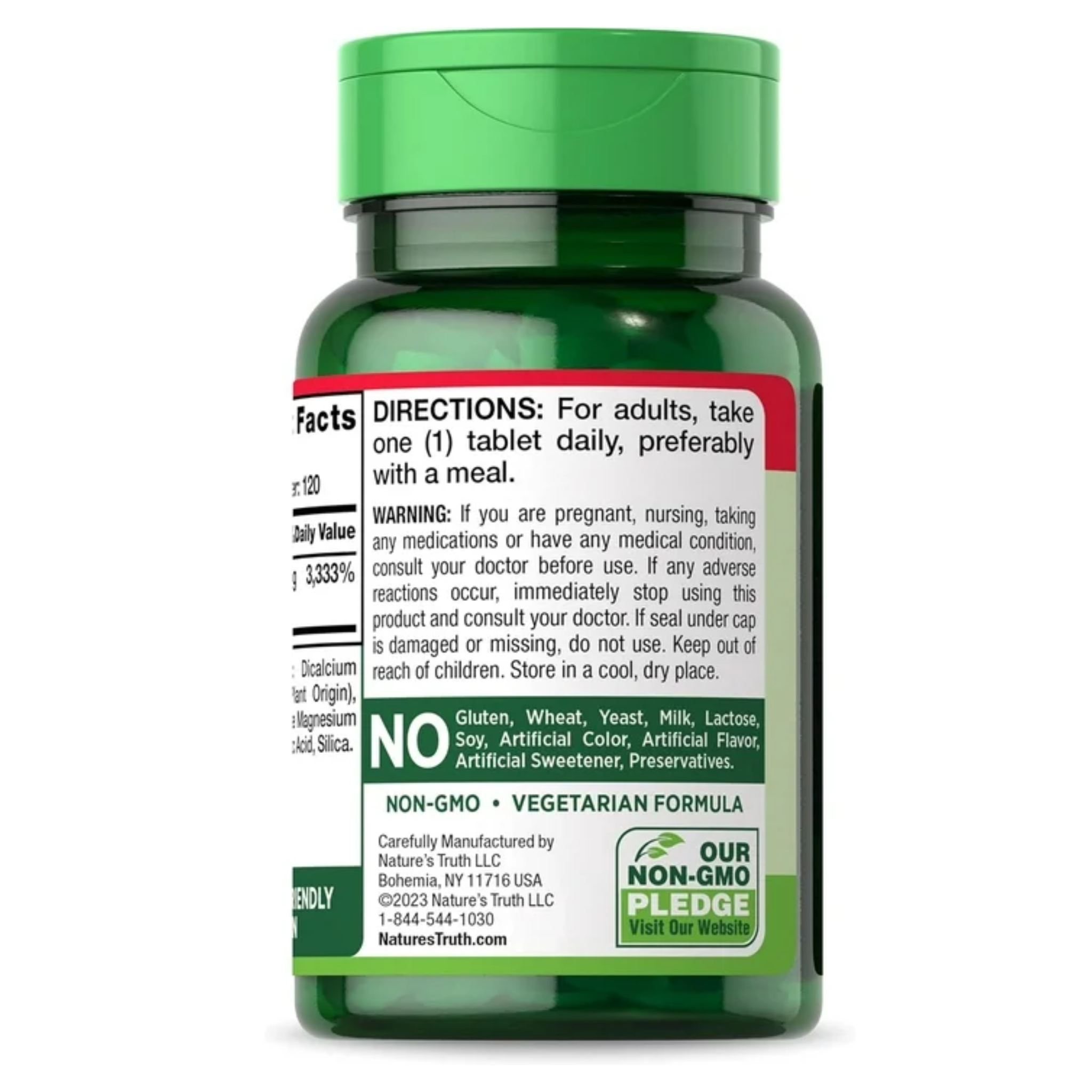 Nature's Truth, Biotin 1000 mcg, Supports Healthy Hair, Skin, and Nails, Dietary Supplement Tablets, 120 Count