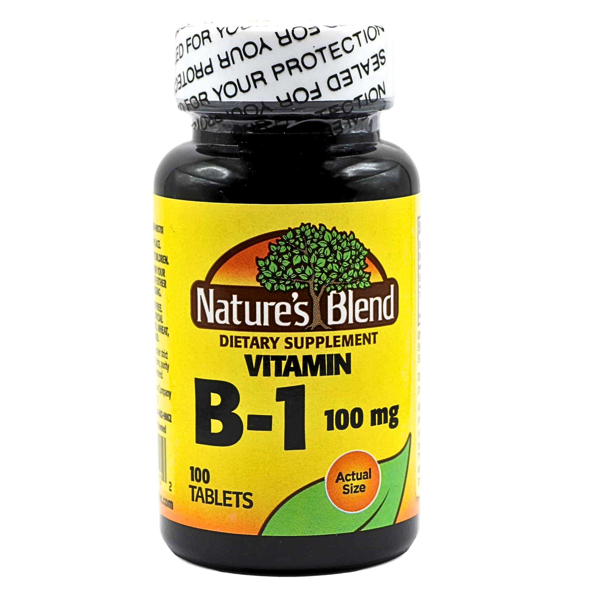 Nature's Blend, Vitamin B-1 Tablets, Supports Energy Metabolism, 100 mg, 100 Count
