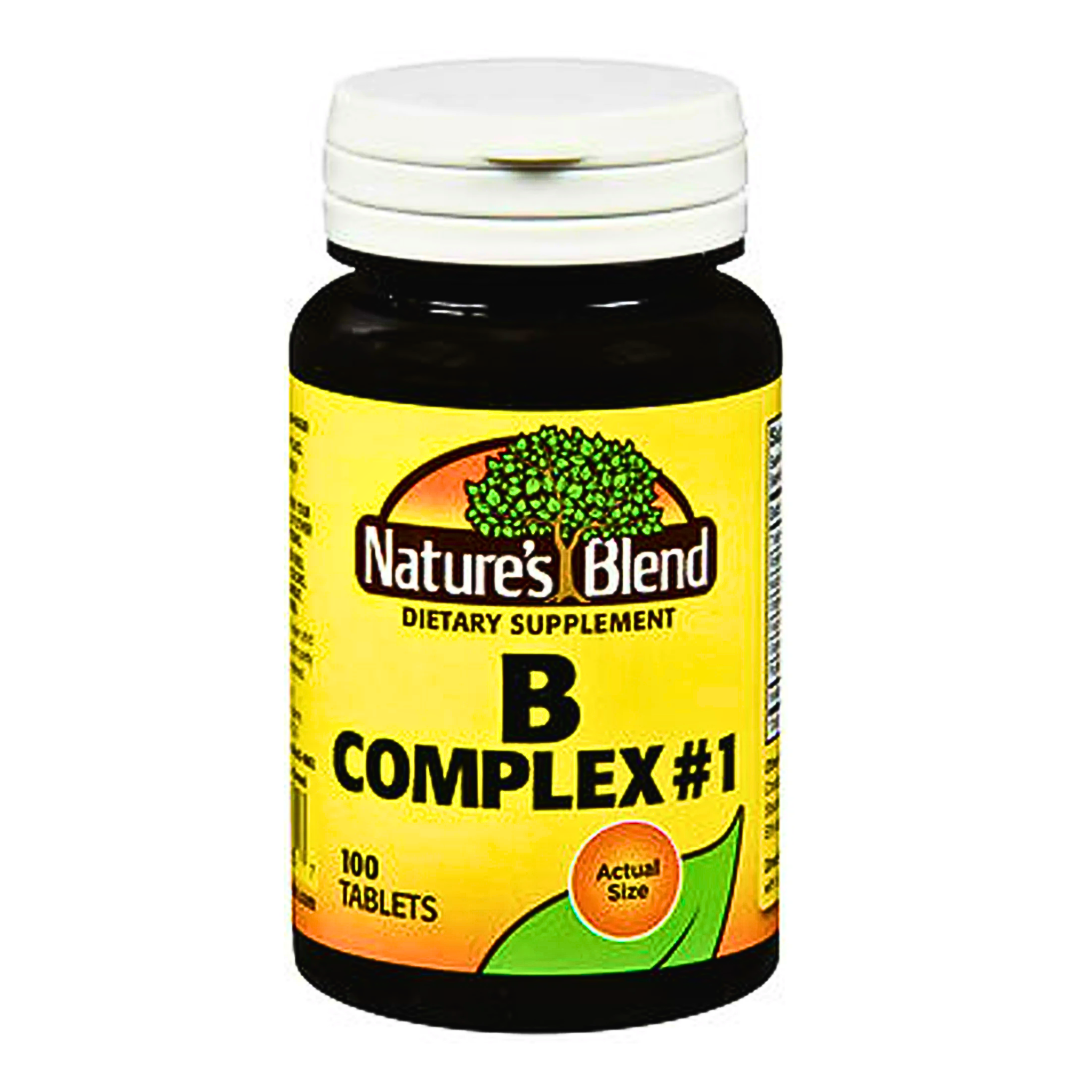 Nature's Blend, B Complex Tablets, Energy & Metabolism Support, 100 Count