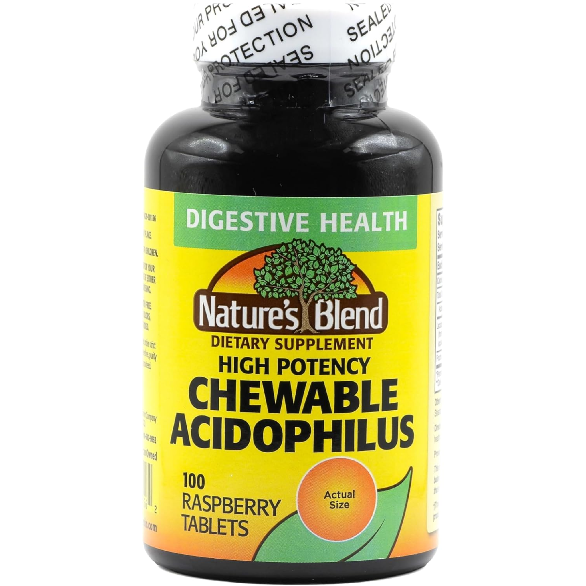 Nature's Blend, Acidophilus High-Potency, Digestive Health Support, Non-GMO & Gluten-Free, 100 Capsules