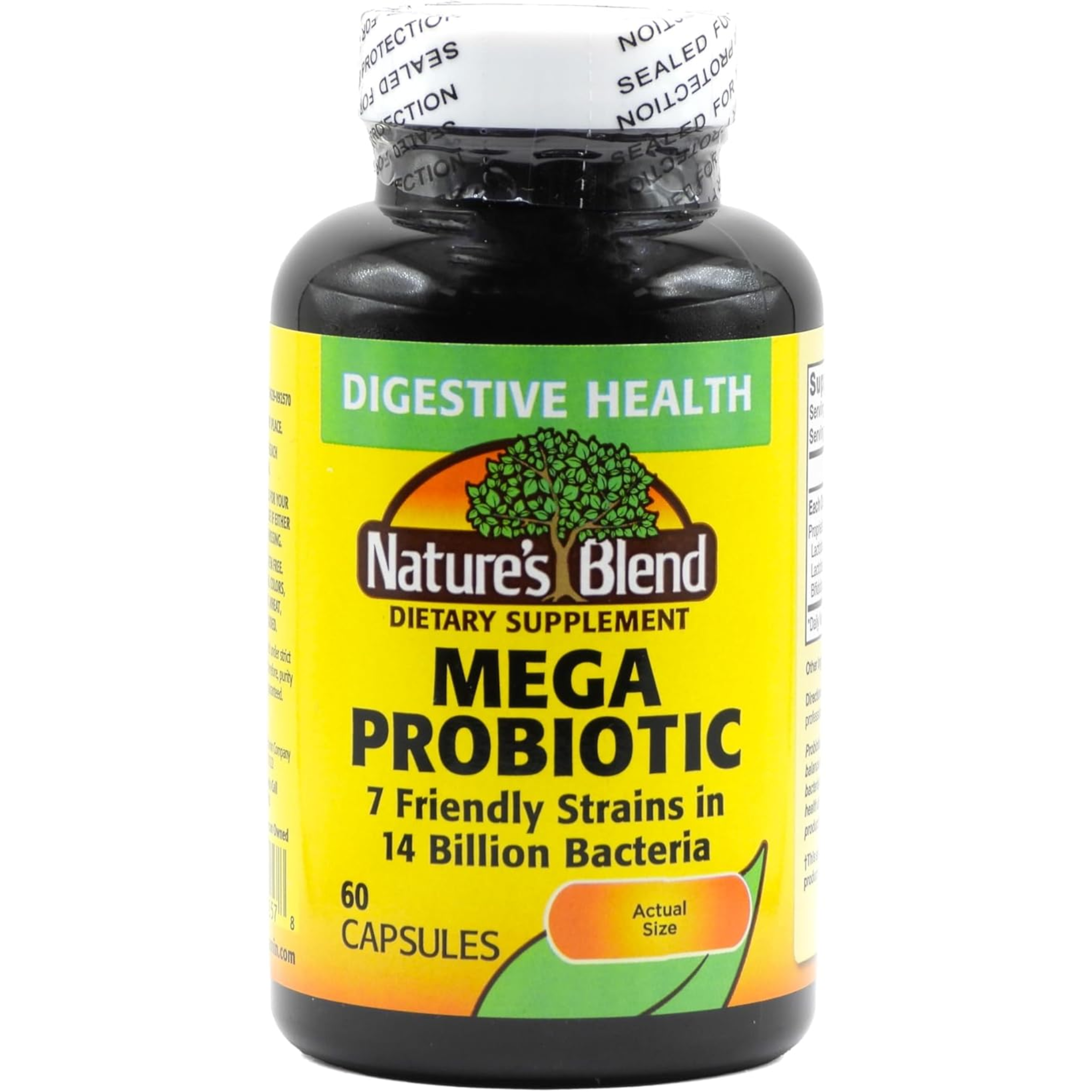 Nature's Blend, Mega Probiotic, Digestive & Immune Support, 60 Capsules