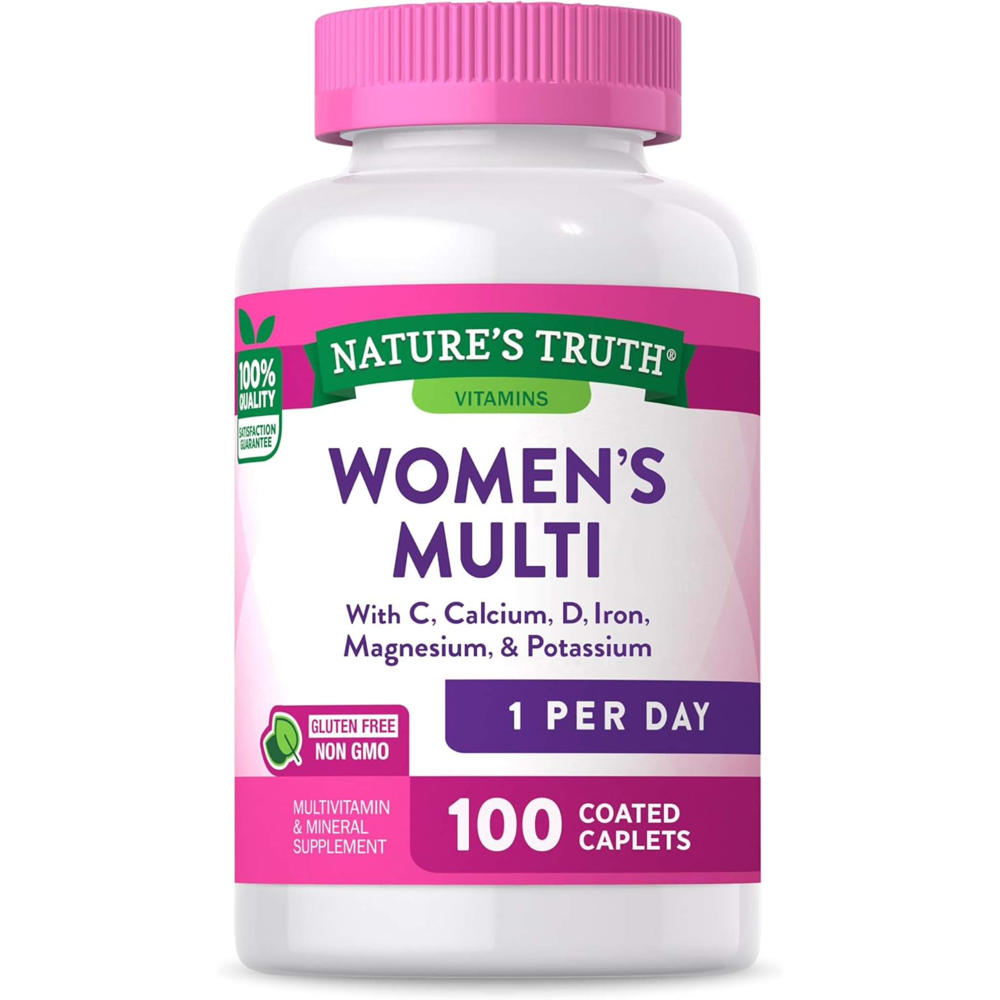Nature's Truth, Multivitamin for Women with Iron, ABC Complete Formula, Non-GMO & Gluten-Free, 100 Pills - Pharmaful