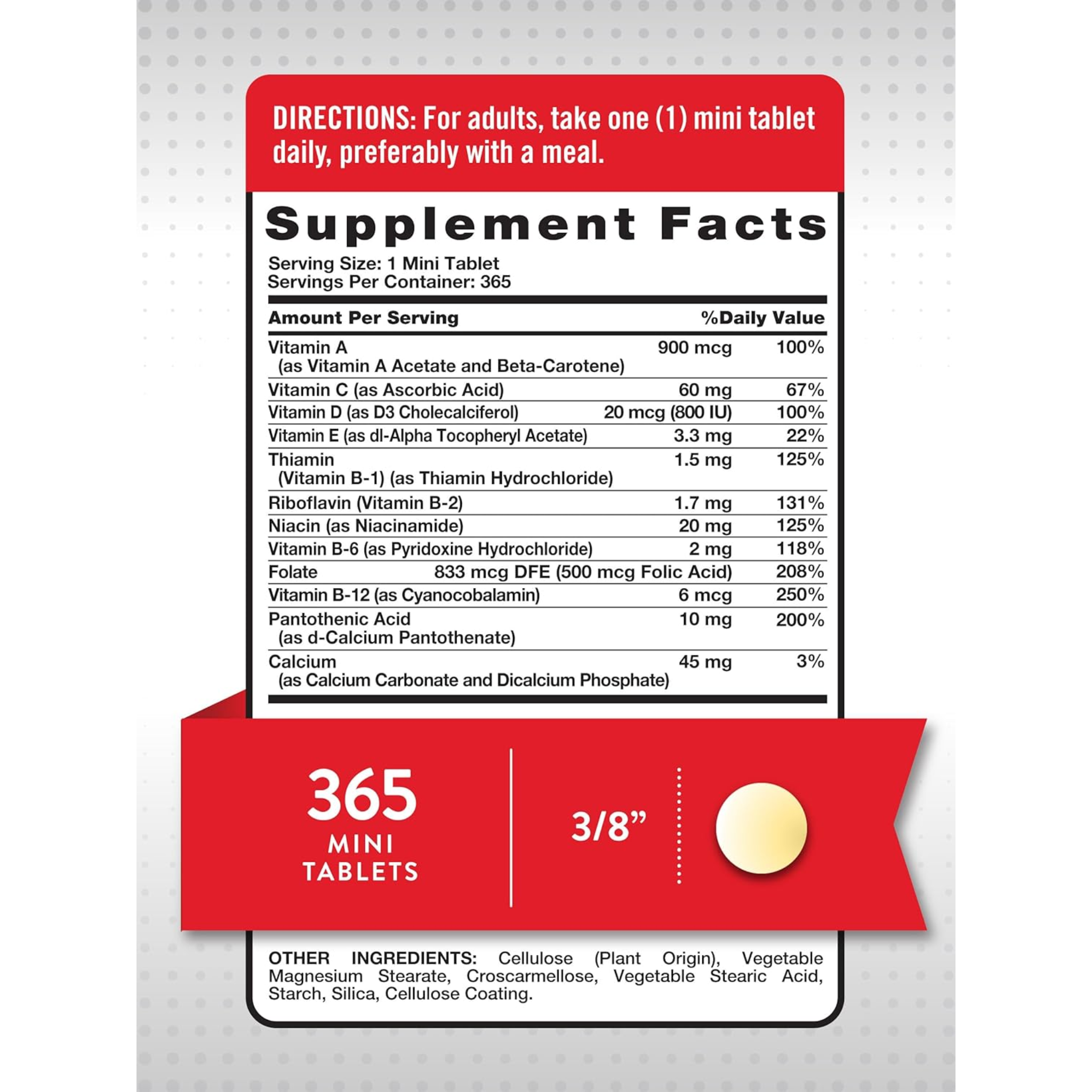 Nature's Truth, One Daily Multivitamin, 365 Mini Tablets, Non-GMO & Gluten-Free Supplement, for Men and Women - Pharmaful