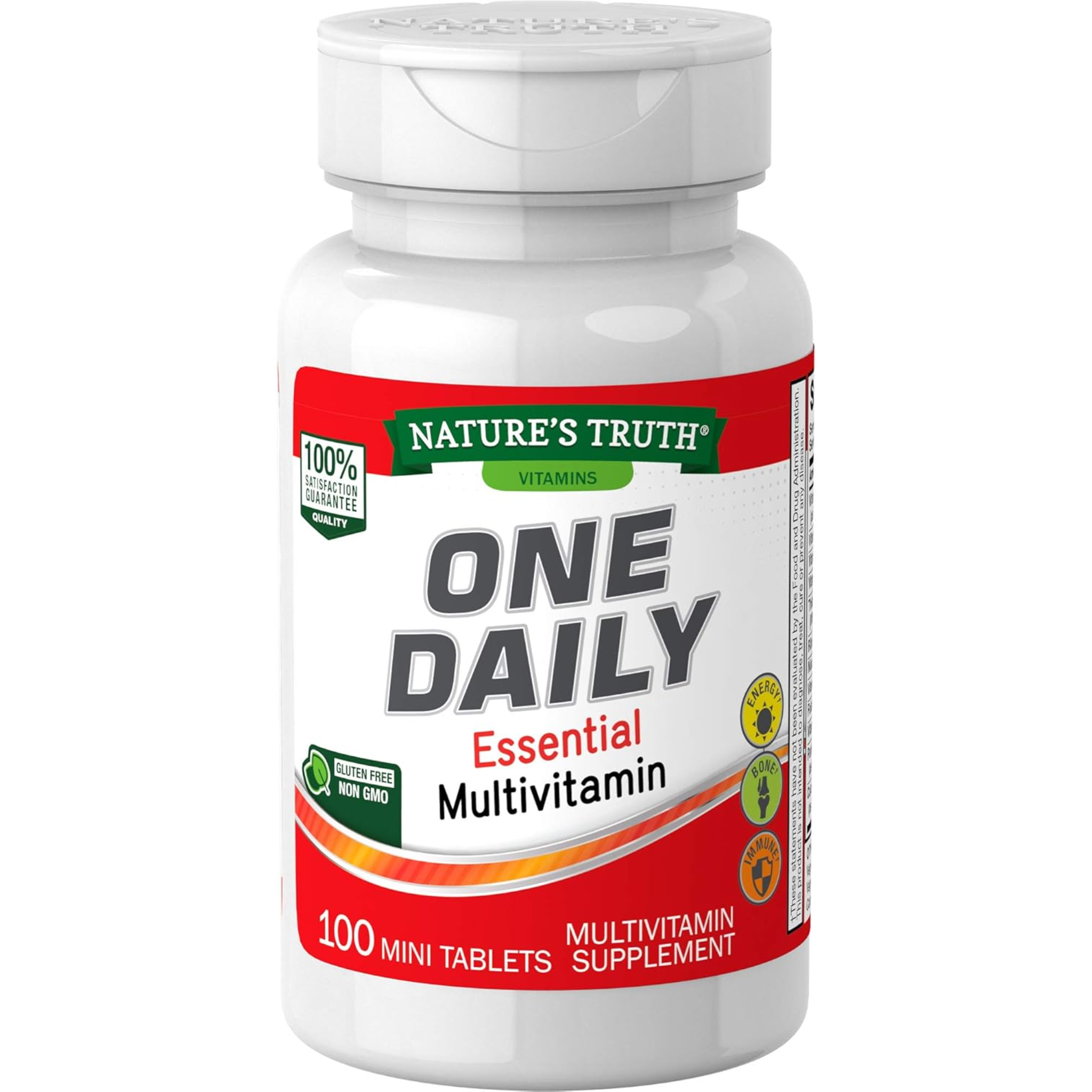Nature's Truth, One Daily Women's and Men's Essential Multivitamin, 100 Mini Tablets, Non-GMO & Gluten-Free - Pharmaful