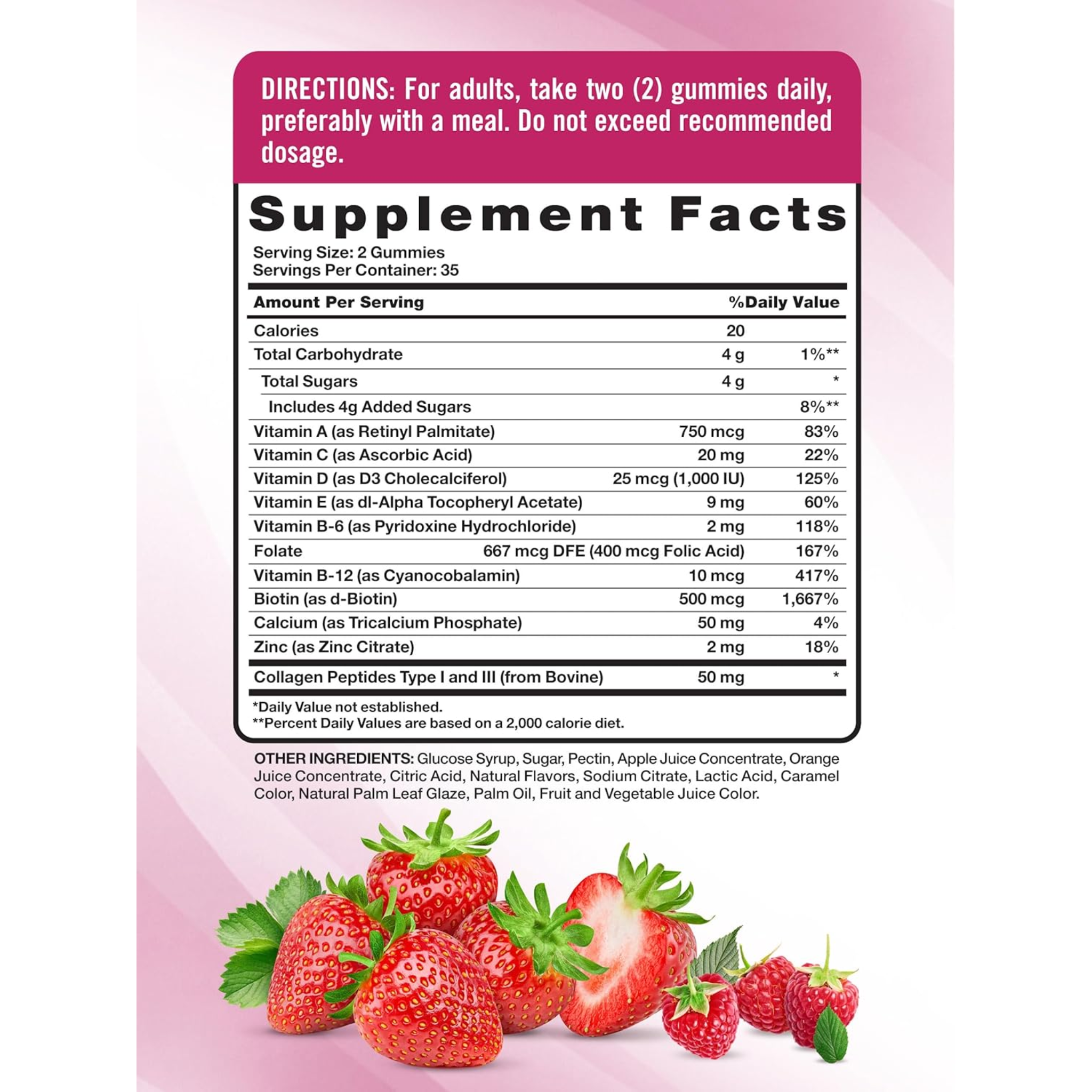 Nature's Truth, Women's Multivitamin Gummies, Plus Collagen & Biotin, Non-GMO & Gluten-Free Supplement, 70 Count - Pharmaful