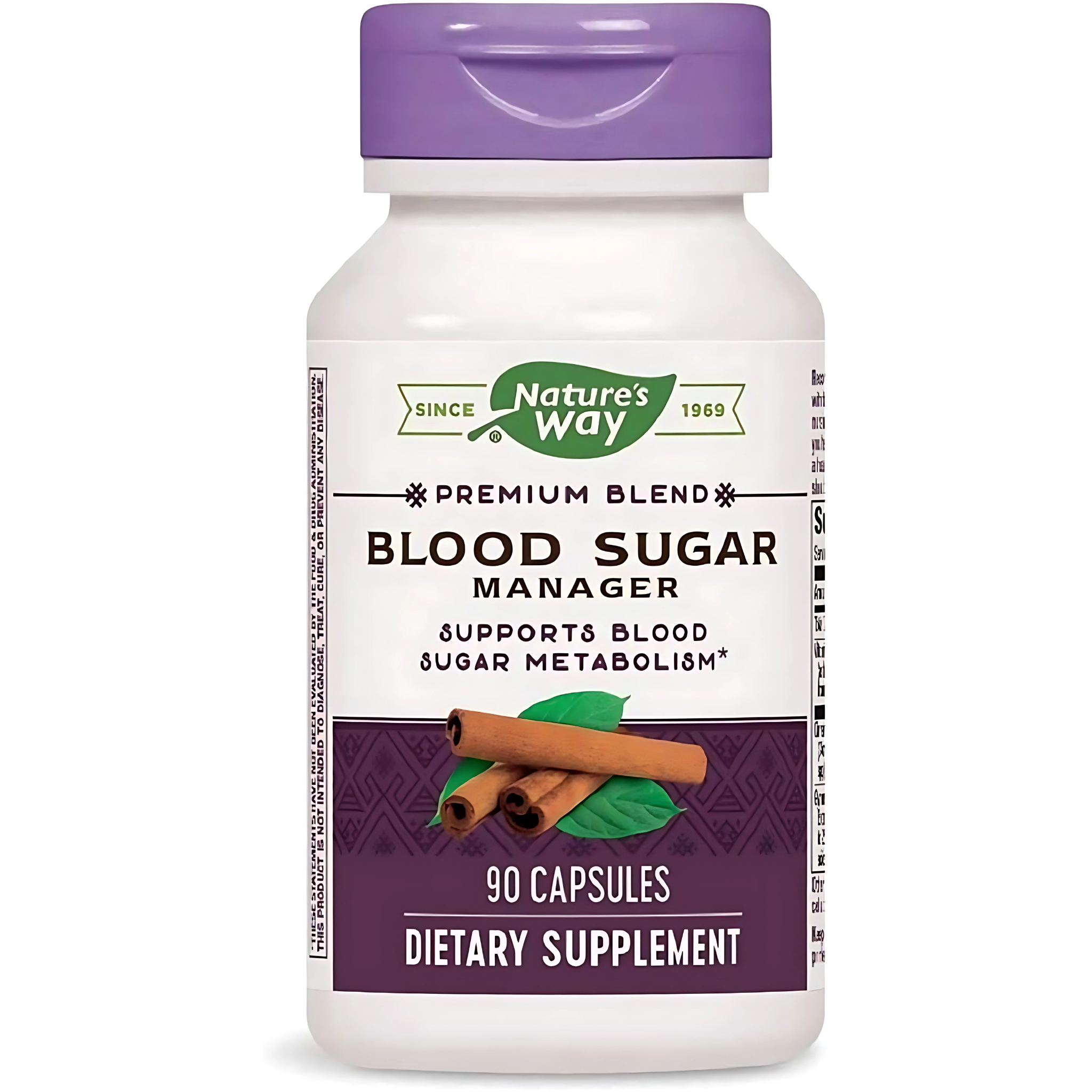 Nature's Way, Blood Sugar Manager, Supports Healthy Blood Sugar Levels, 90 Capsules