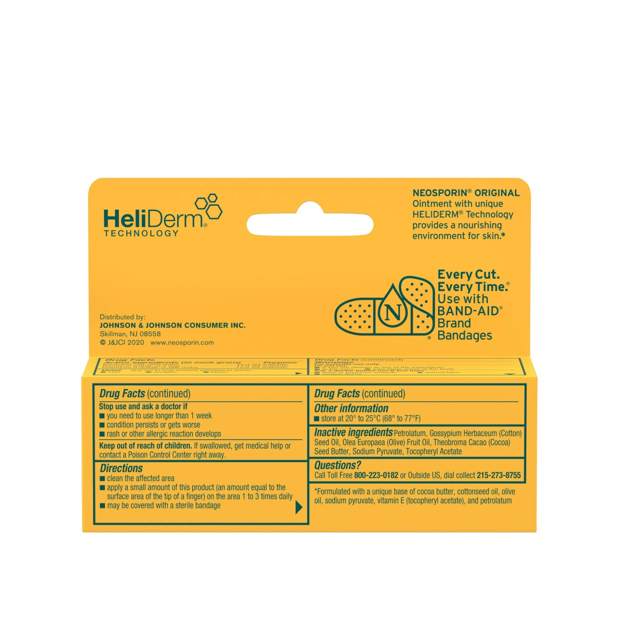Neosporin Original First Aid Antibiotic Bacitracin Ointment,.5 oz