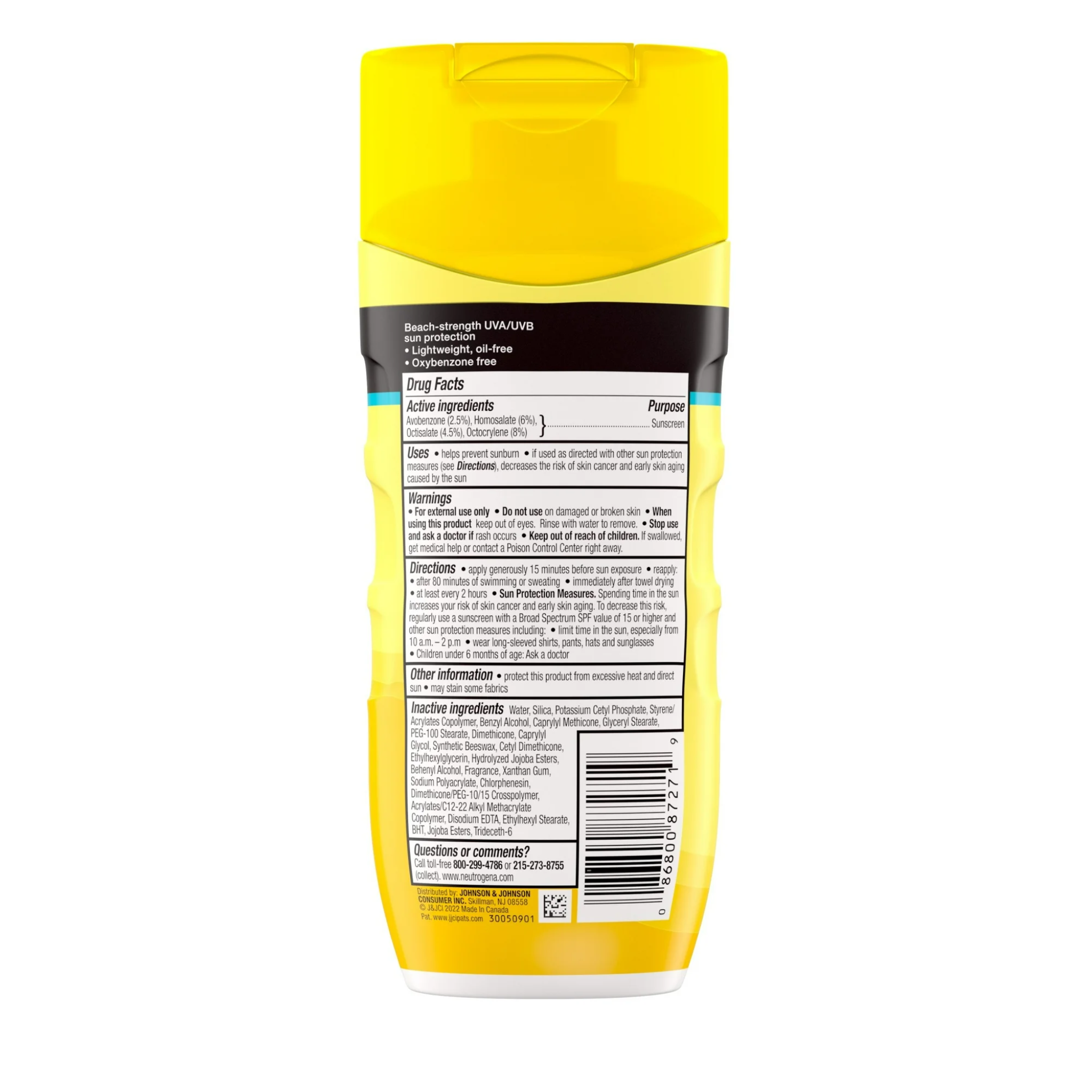 Neutrogena, Beach Defense Sunscreen Lotion, SPF 30 Broad-Spectrum Protection, Water-Resistant Sun Care, 6.7 Fl Oz - Pharmaful