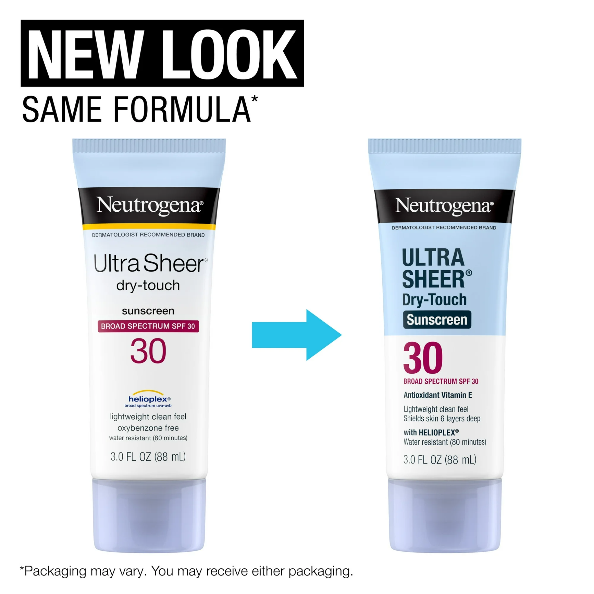 Neutrogena, Ultra Sheer Dry-Touch Sunscreen, SPF 30 Broad-Spectrum Protection, Lightweight & Non-Greasy, 3.0 Fl Oz - Pharmaful