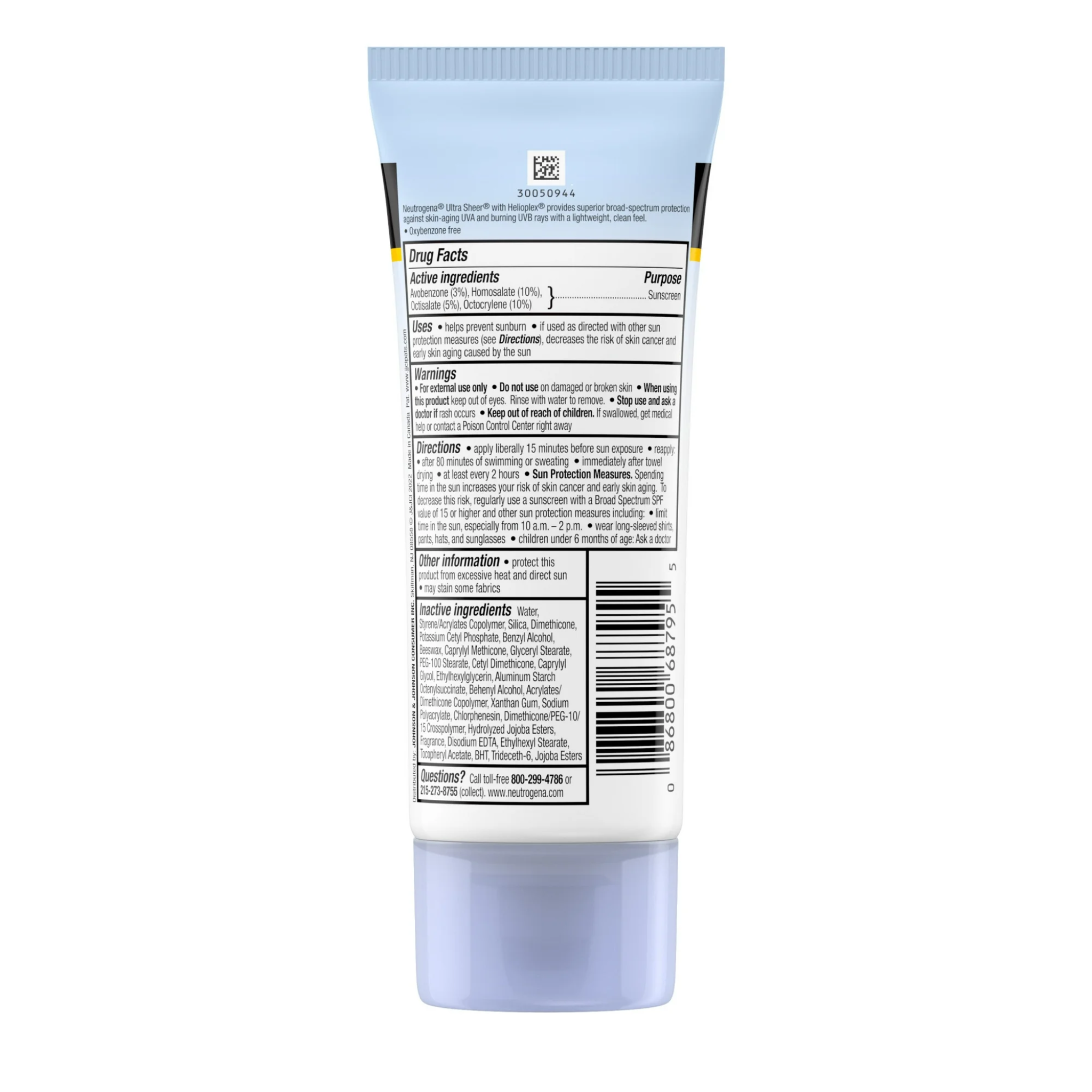 Neutrogena, Ultra Sheer Dry-Touch Sunscreen, SPF 45 Broad-Spectrum Protection, Lightweight & Non-Greasy, 3.0 Fl Oz - Pharmaful