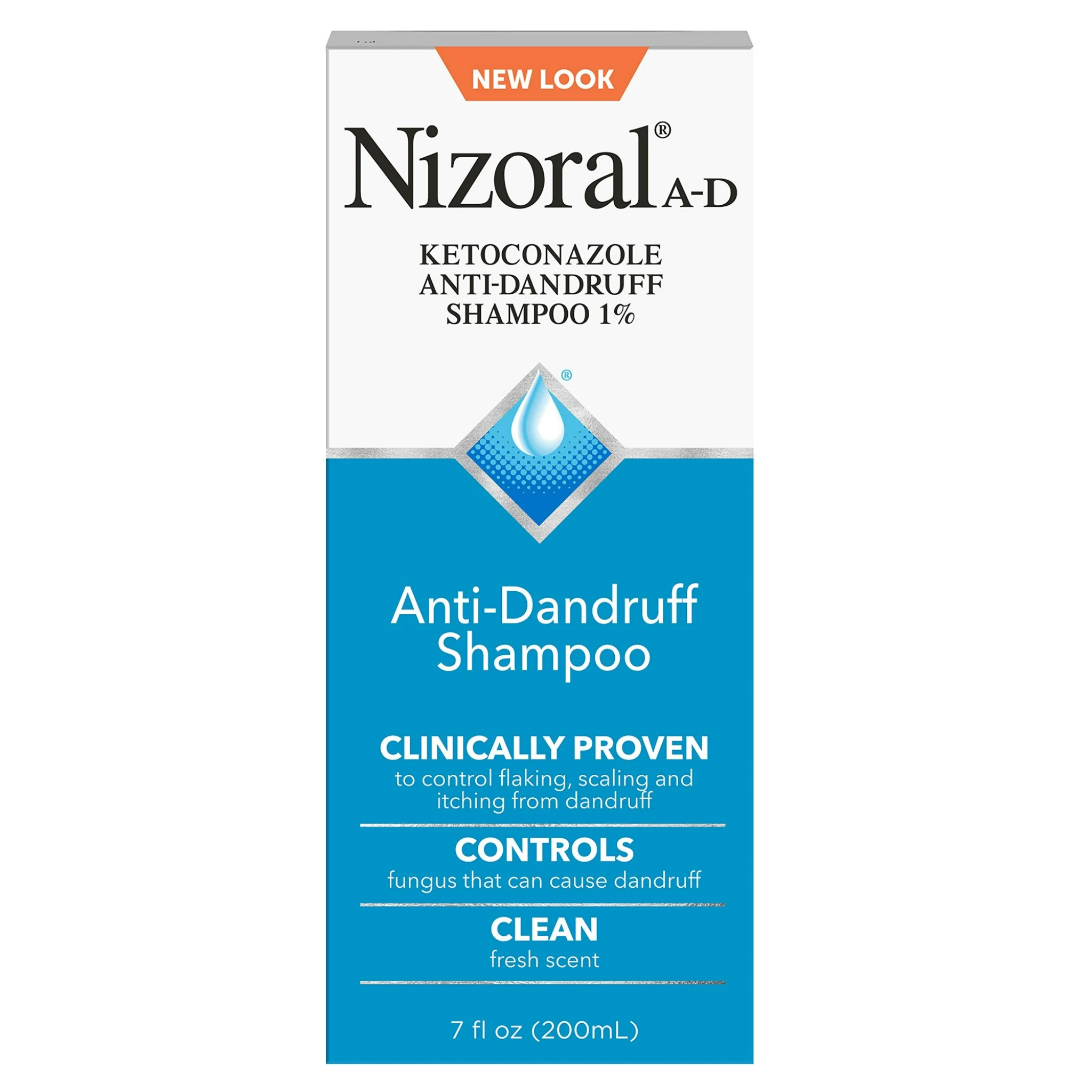 Nizoral, Anti-Dandruff Shampoo with 1% Ketoconazole, Fresh Scent Formula for Scalp Care, 7 Fl Oz
