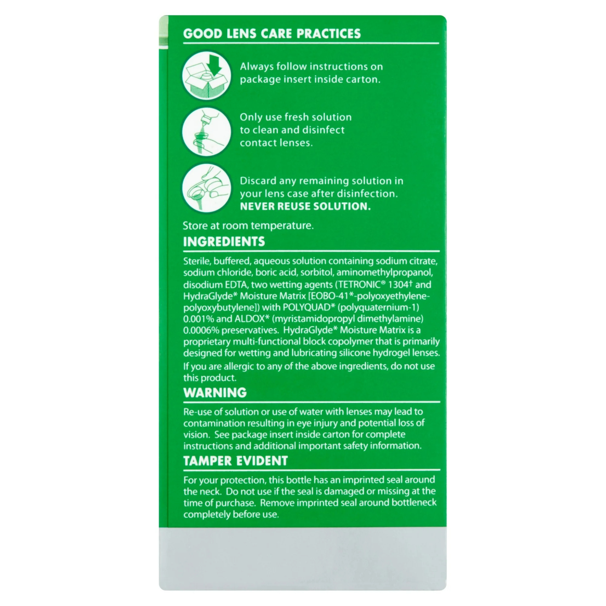 OPTI-FREE Puremoist All Day Comfort Multi-Purpose Disinfecting Solution Trial Kit for Daily Use, 2 fl oz
