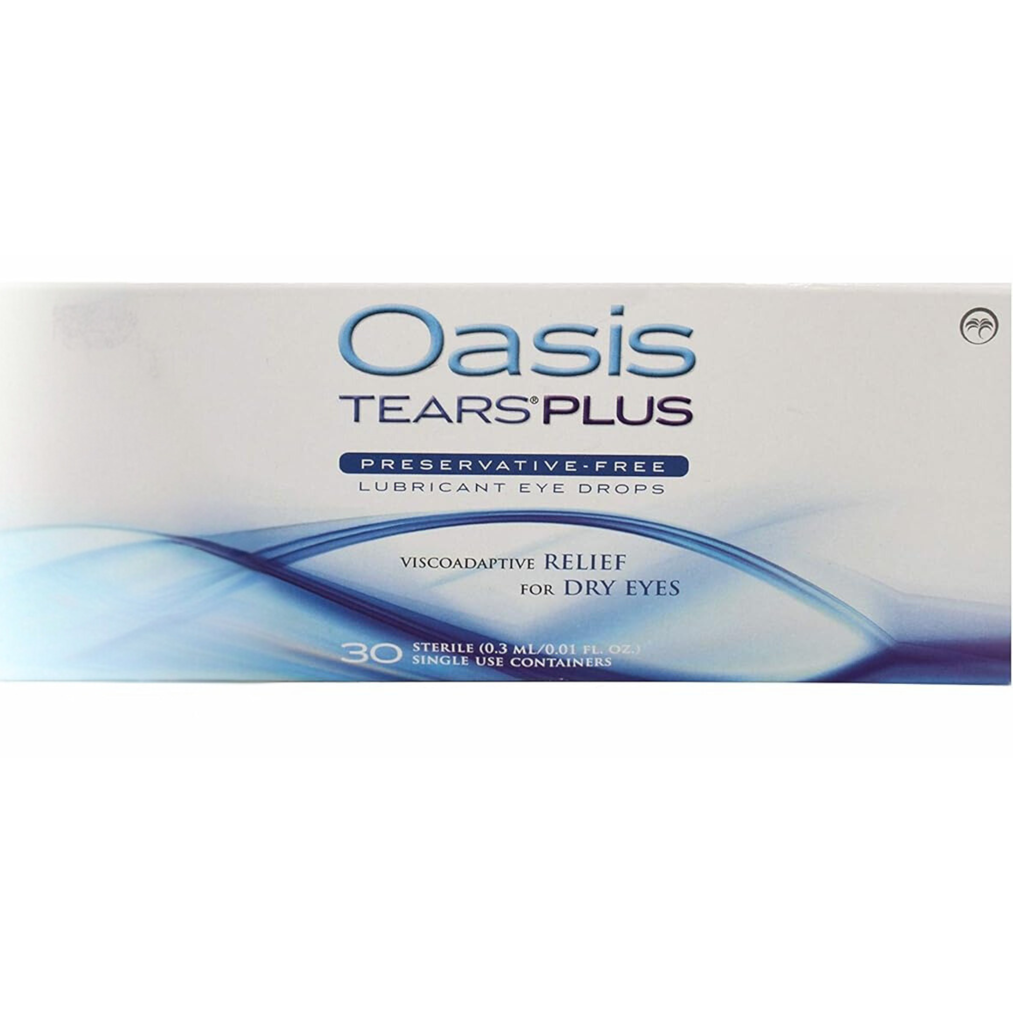 Oasis Tears Plus Preservative-Free Lubricant Eye Drops, 30 vials