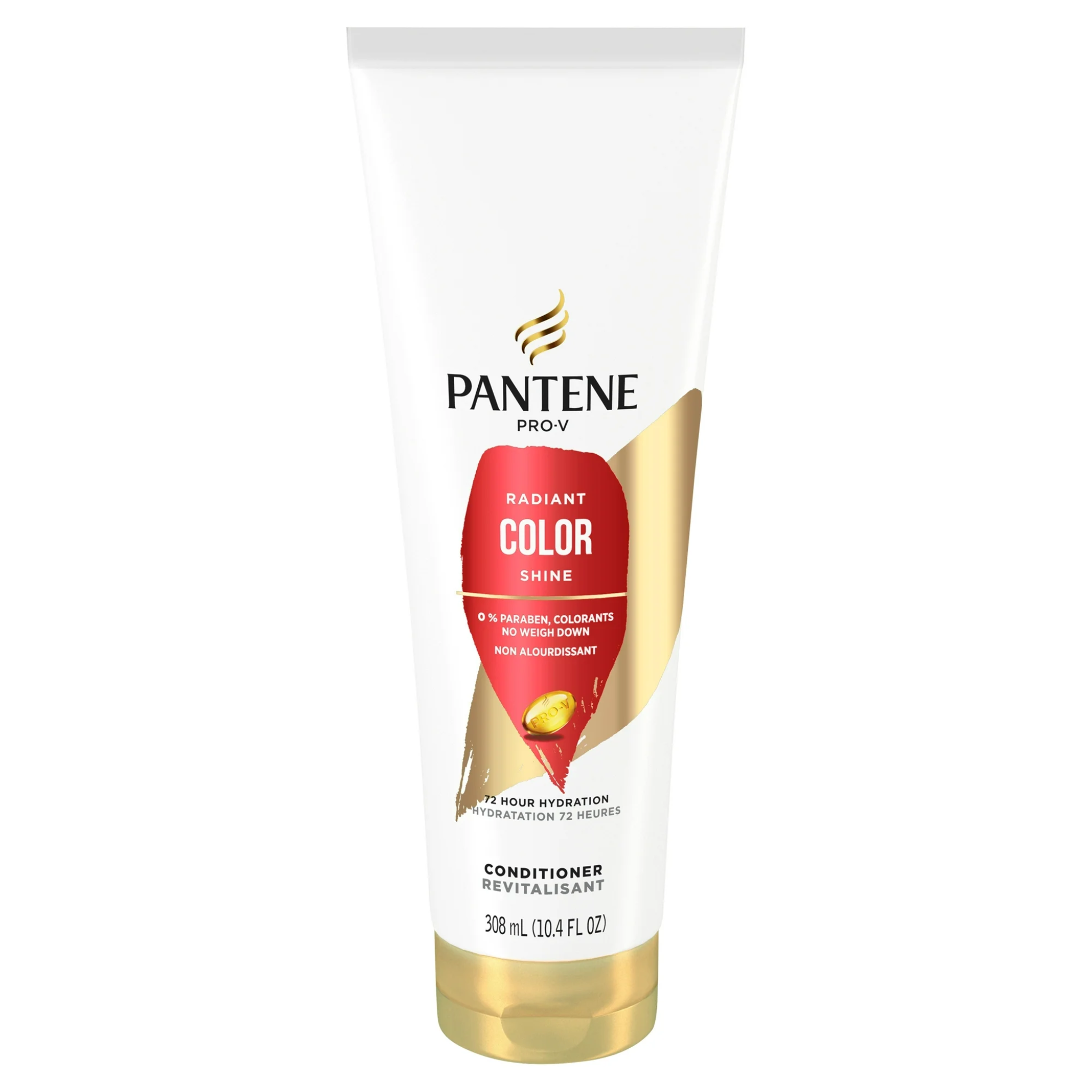 Pantene Pro-V, Radiant Color Shine Conditioner, Enhances Vibrancy and Protects Color, 10.4 oz