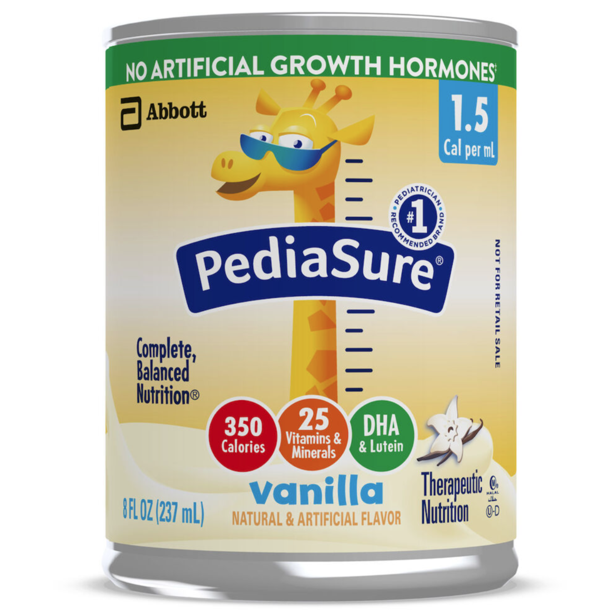 PediaSure 1.5 Cal Vanilla 8 Ounce Can 24 Count